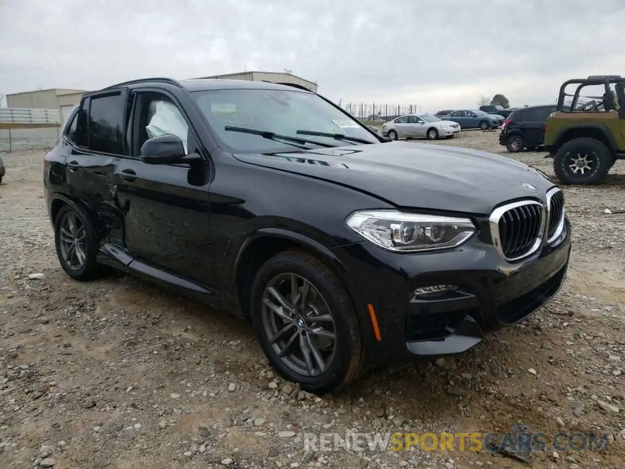 1 Фотография поврежденного автомобиля 5UXTY5C06L9C53338 BMW X3 2020