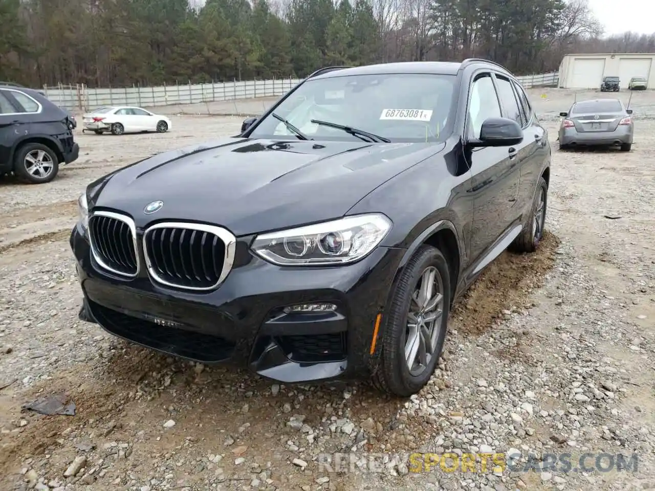 2 Фотография поврежденного автомобиля 5UXTY5C06L9C53338 BMW X3 2020