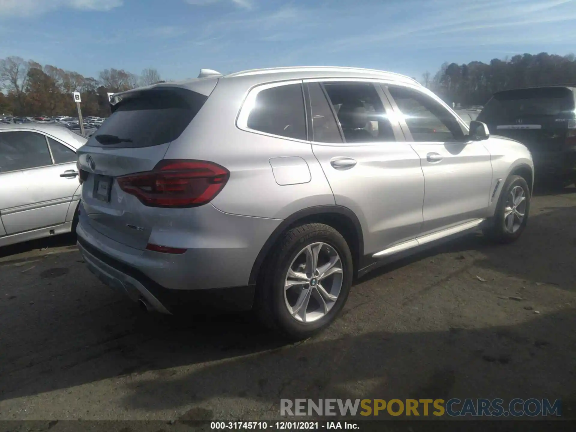 4 Photograph of a damaged car 5UXTY5C06L9D06698 BMW X3 2020