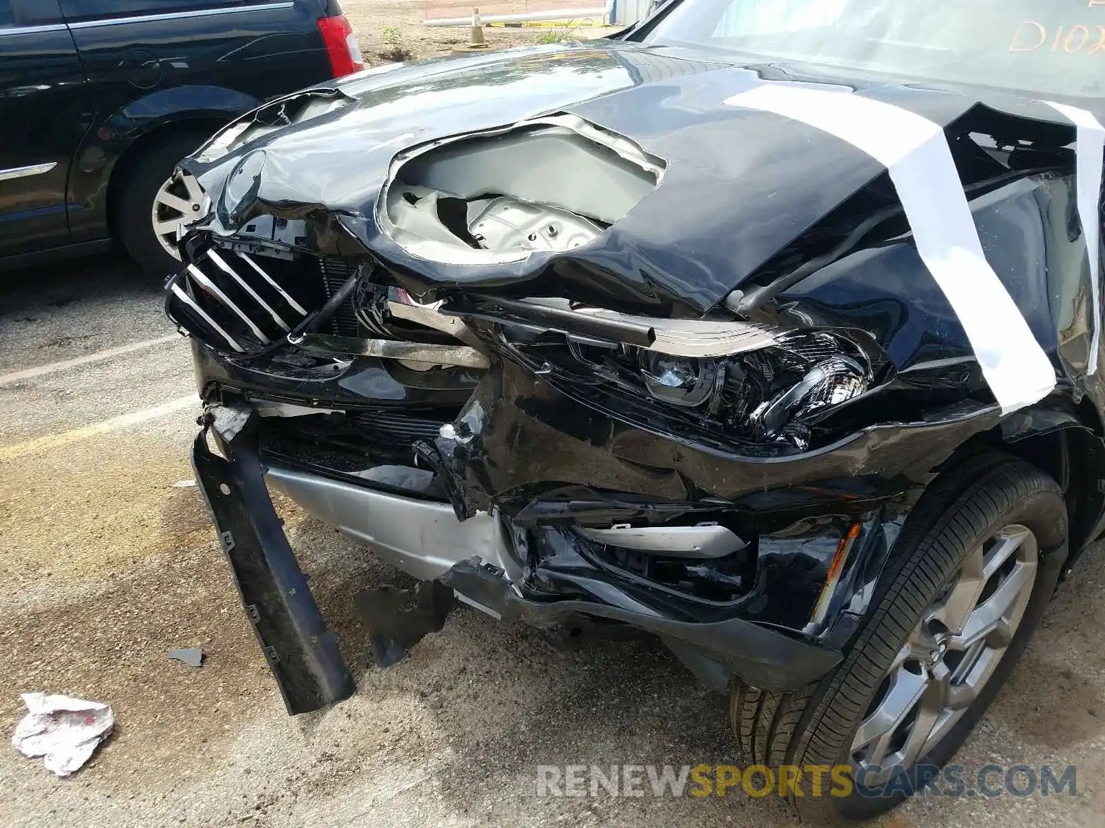 9 Photograph of a damaged car 5UXTY5C06L9D10203 BMW X3 2020