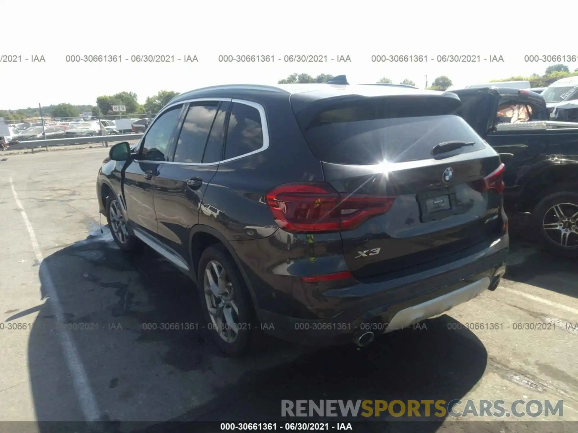 3 Photograph of a damaged car 5UXTY5C06L9D11481 BMW X3 2020