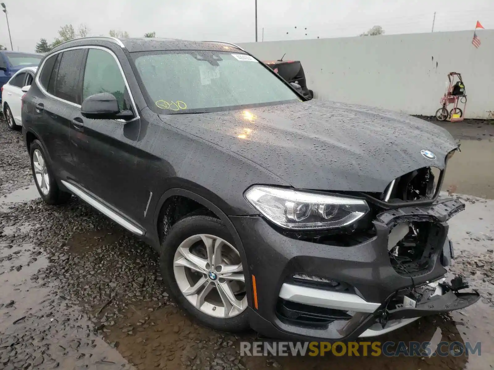 1 Photograph of a damaged car 5UXTY5C06L9D18821 BMW X3 2020