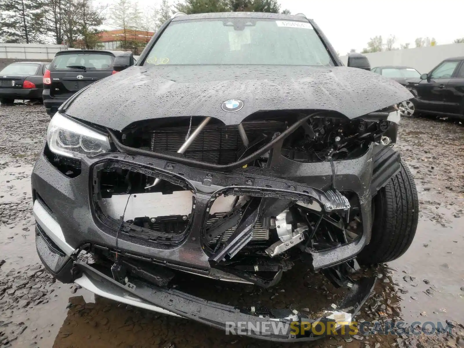 9 Photograph of a damaged car 5UXTY5C06L9D18821 BMW X3 2020