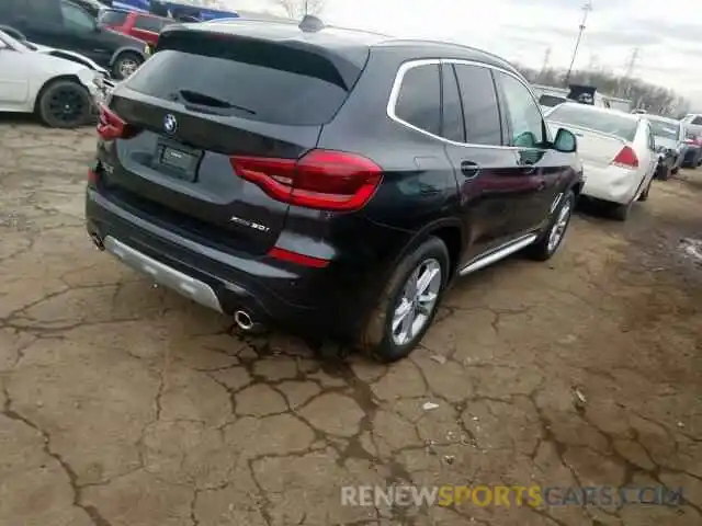 4 Фотография поврежденного автомобиля 5UXTY5C06LLT36977 BMW X3 2020