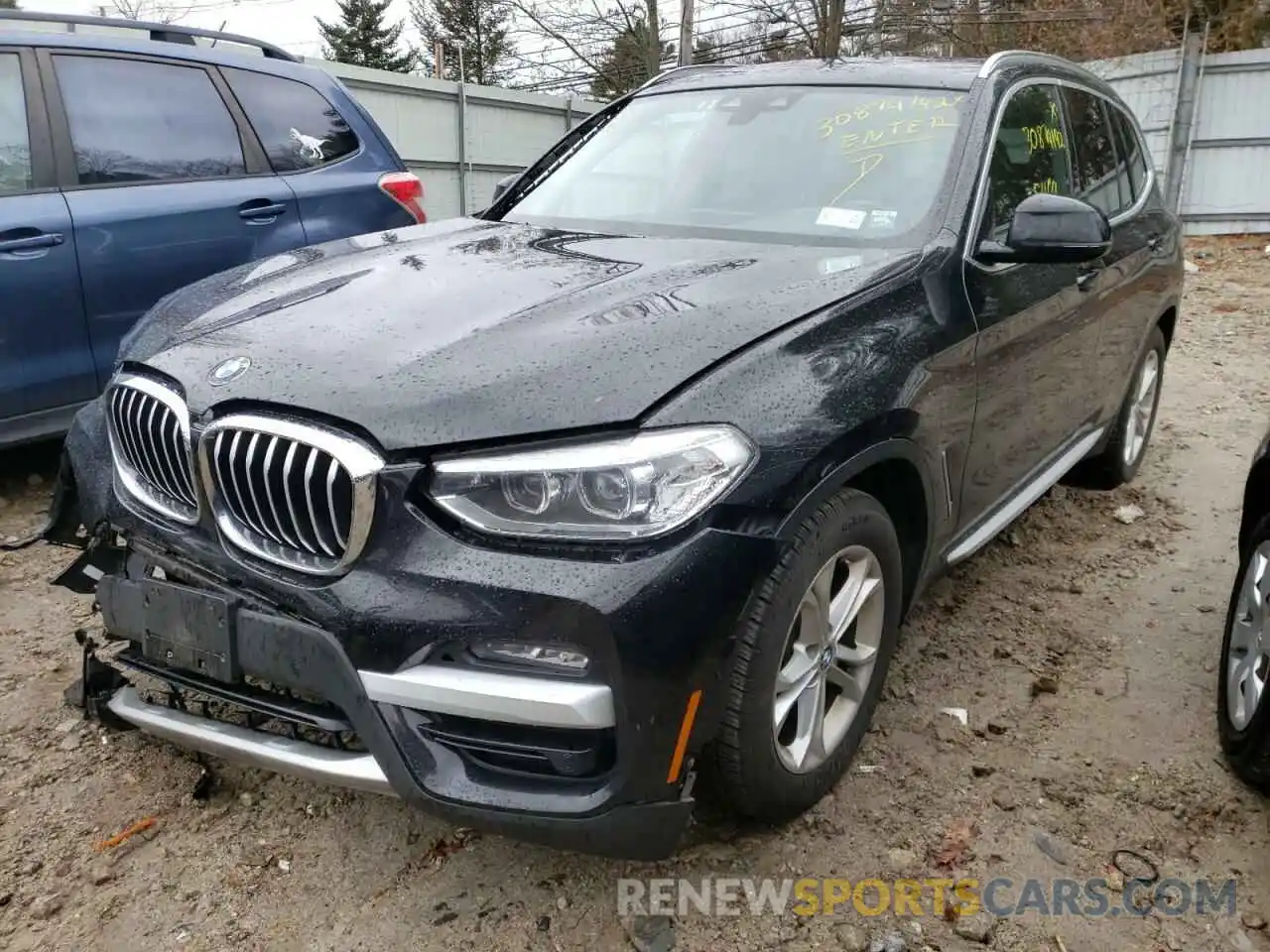 2 Photograph of a damaged car 5UXTY5C07L9B04453 BMW X3 2020