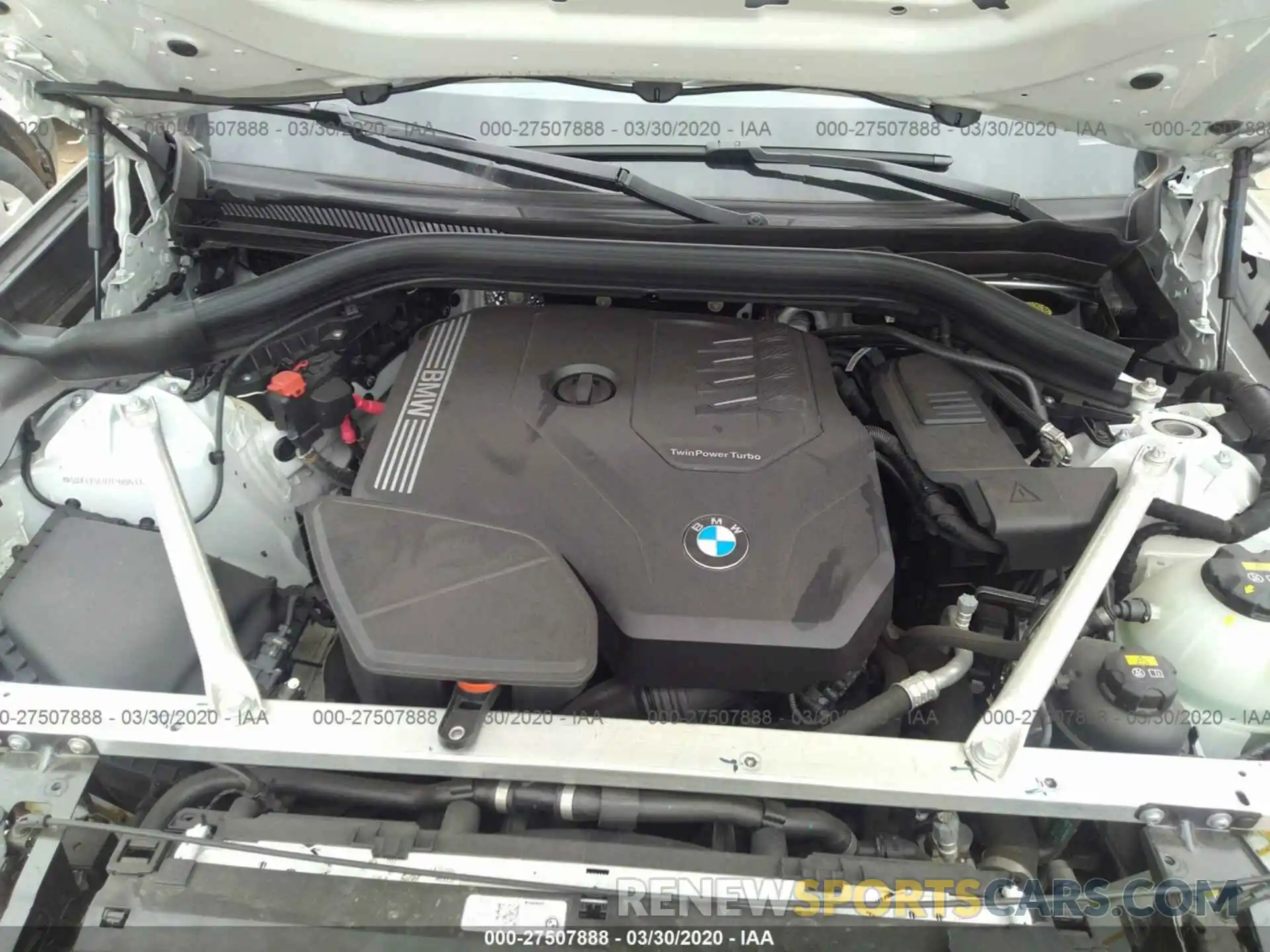 10 Фотография поврежденного автомобиля 5UXTY5C07L9B06333 BMW X3 2020