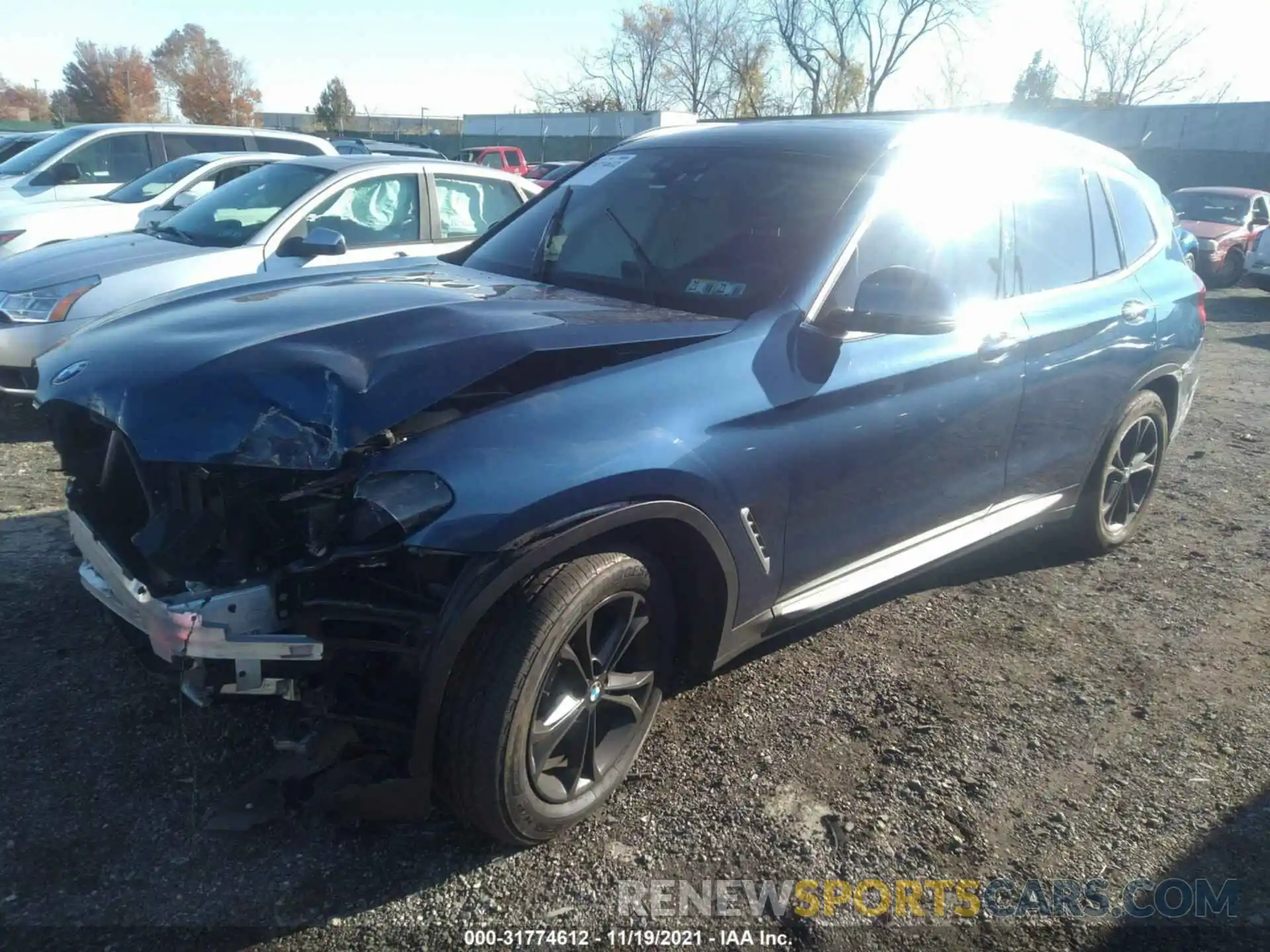 2 Фотография поврежденного автомобиля 5UXTY5C07L9B28509 BMW X3 2020