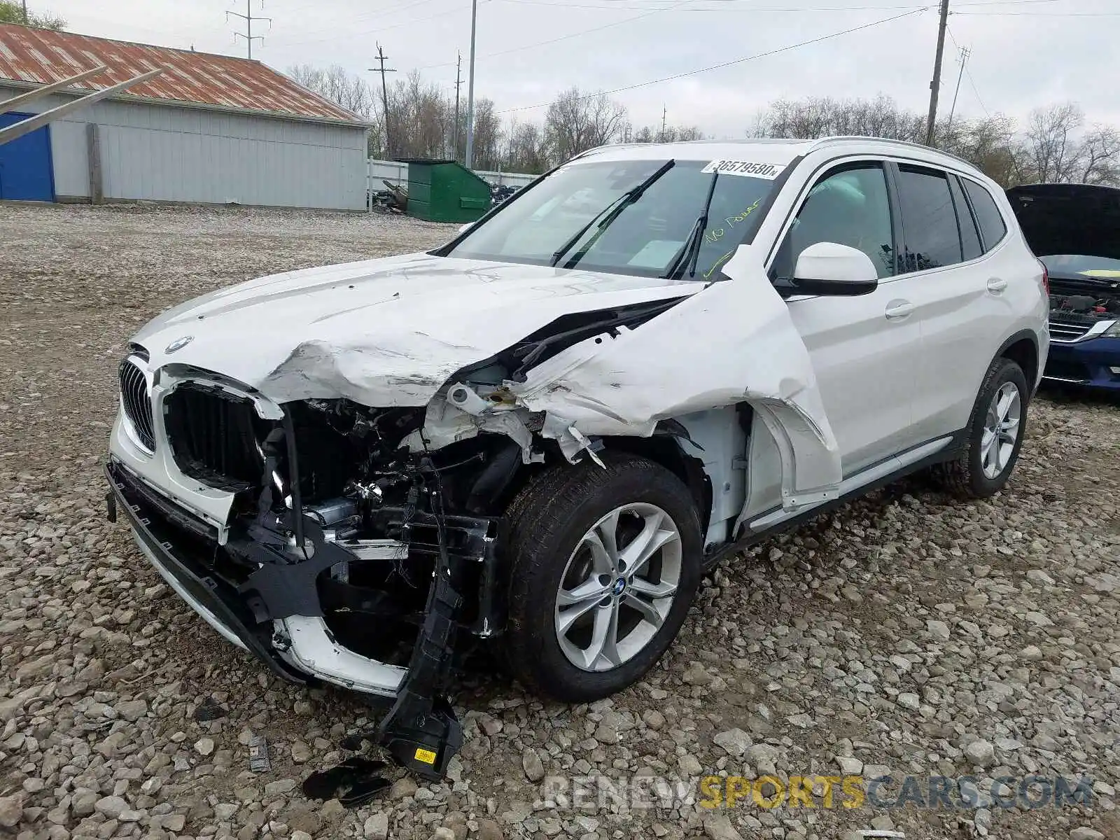 2 Photograph of a damaged car 5UXTY5C07L9B30258 BMW X3 2020