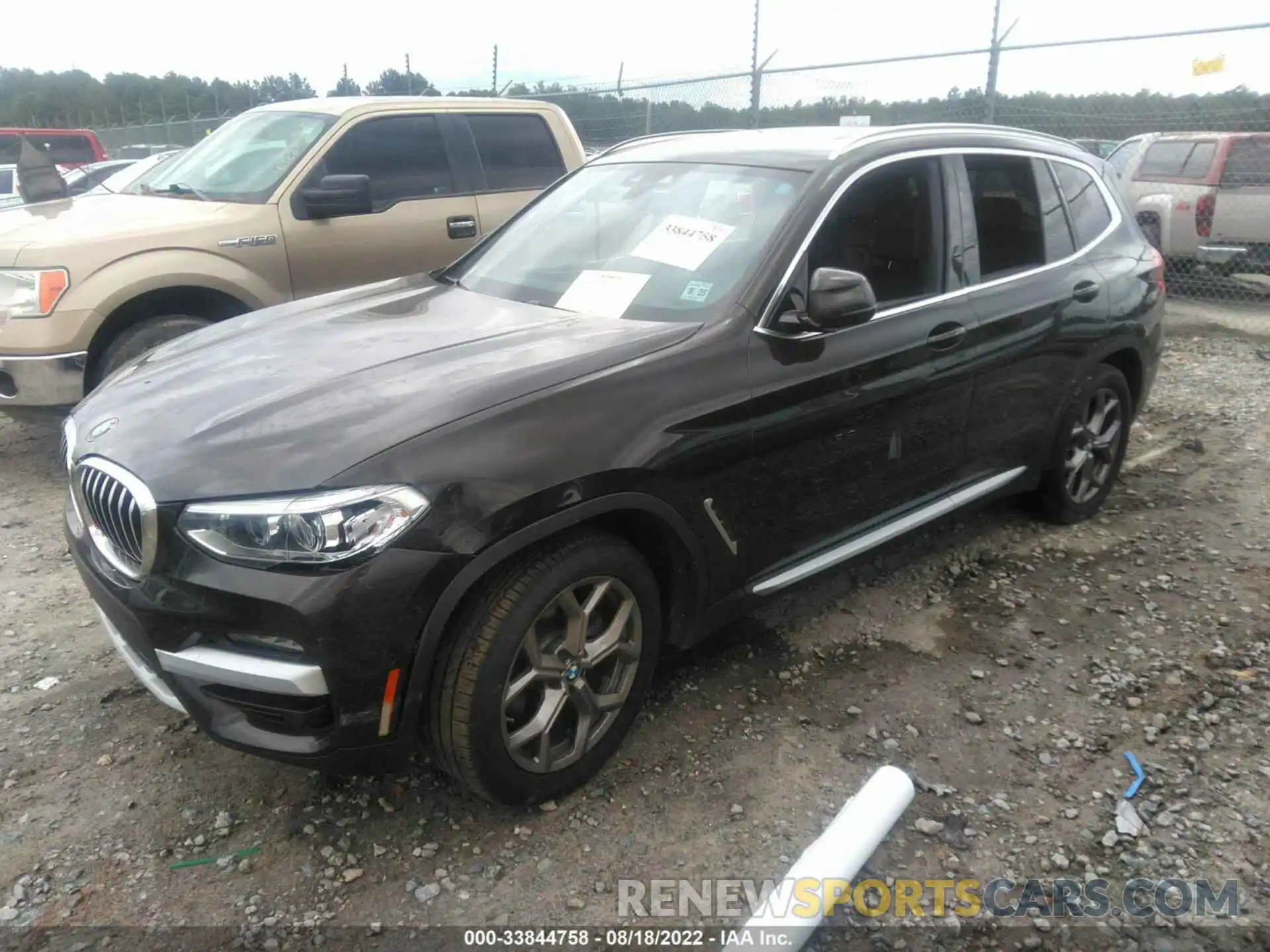 2 Photograph of a damaged car 5UXTY5C07L9B34729 BMW X3 2020