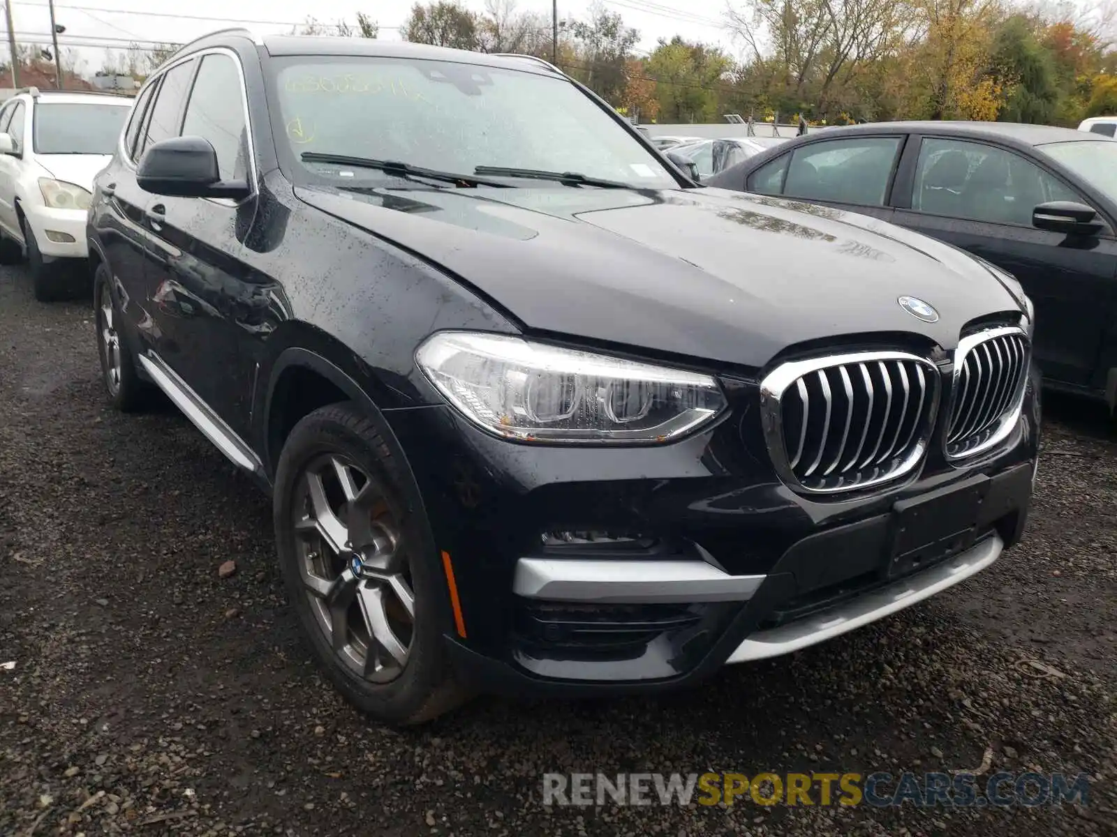 1 Photograph of a damaged car 5UXTY5C07L9B76737 BMW X3 2020