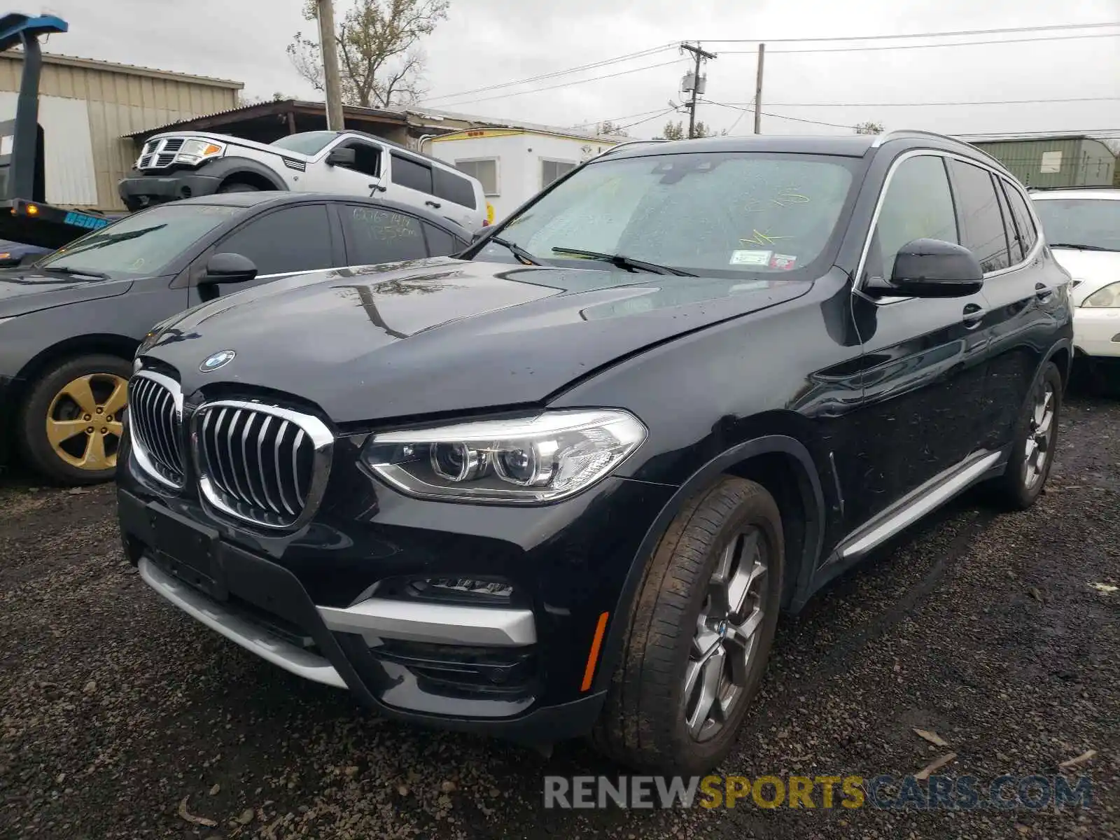 2 Photograph of a damaged car 5UXTY5C07L9B76737 BMW X3 2020