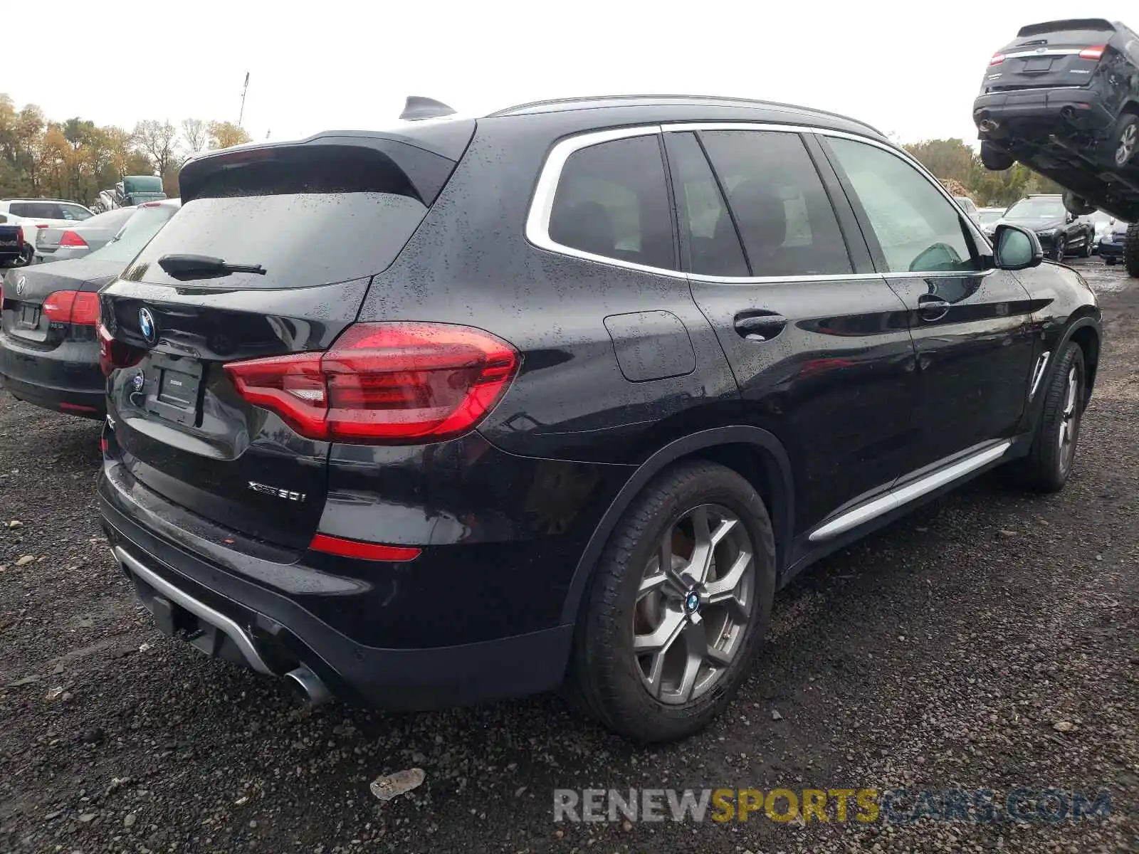 4 Фотография поврежденного автомобиля 5UXTY5C07L9B76737 BMW X3 2020