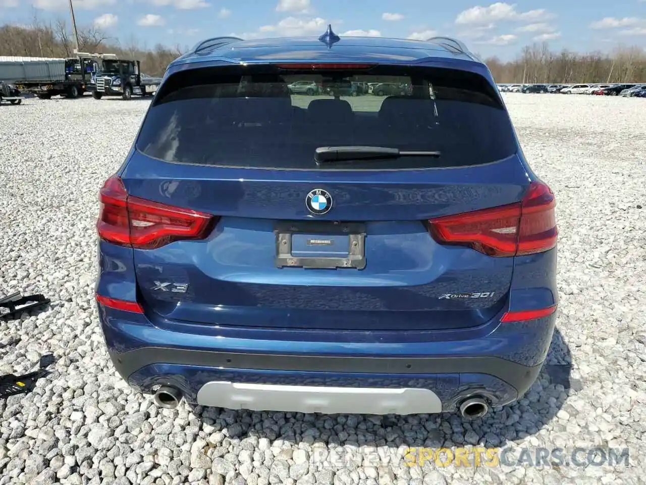 6 Фотография поврежденного автомобиля 5UXTY5C07L9B85227 BMW X3 2020