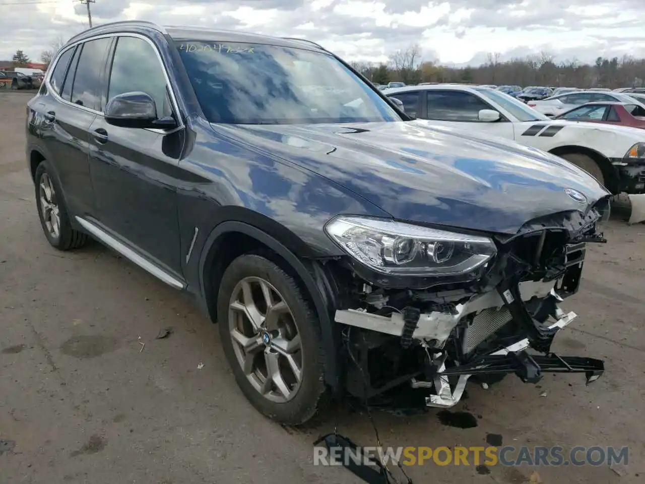 1 Photograph of a damaged car 5UXTY5C07L9C04066 BMW X3 2020