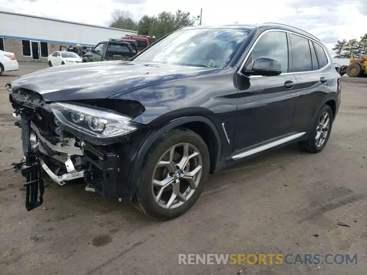 2 Фотография поврежденного автомобиля 5UXTY5C07L9C04066 BMW X3 2020