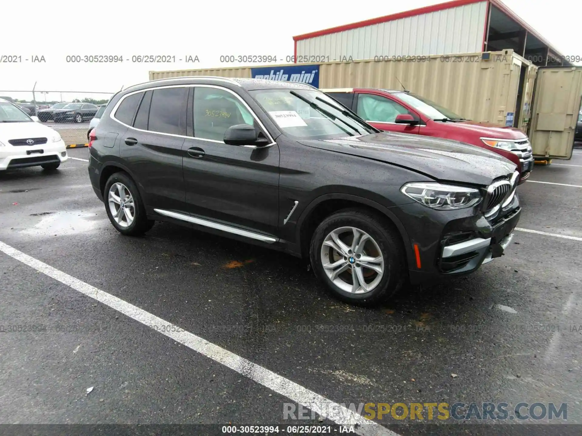 1 Photograph of a damaged car 5UXTY5C07L9C35706 BMW X3 2020