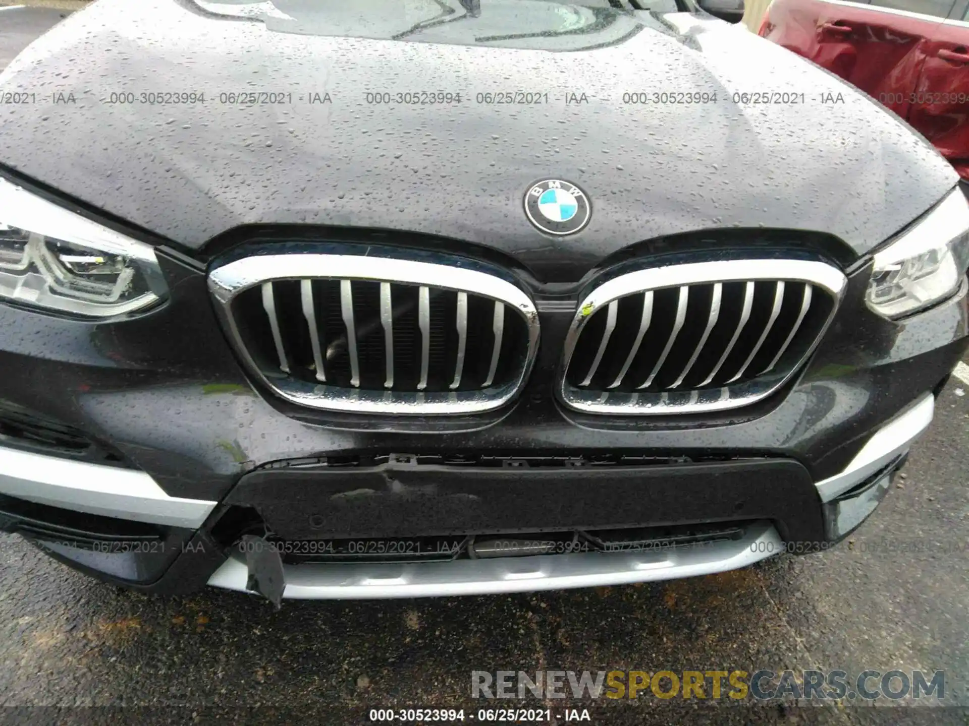 6 Photograph of a damaged car 5UXTY5C07L9C35706 BMW X3 2020