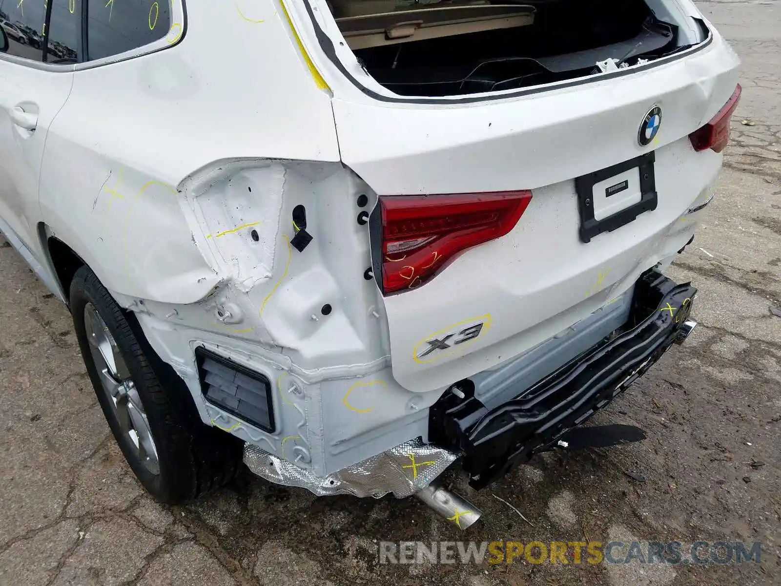 9 Фотография поврежденного автомобиля 5UXTY5C07L9C41232 BMW X3 2020