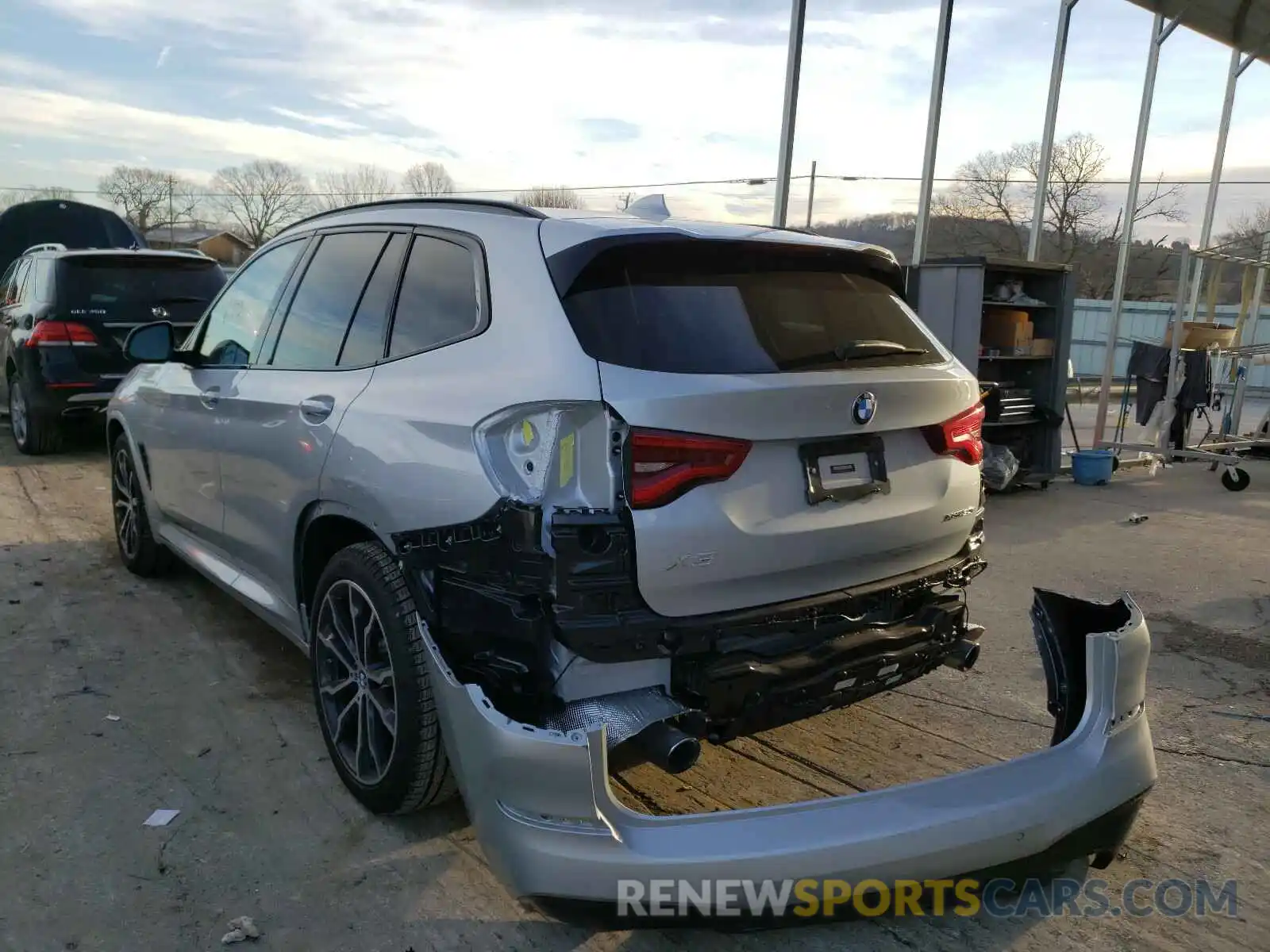3 Фотография поврежденного автомобиля 5UXTY5C07L9C44194 BMW X3 2020