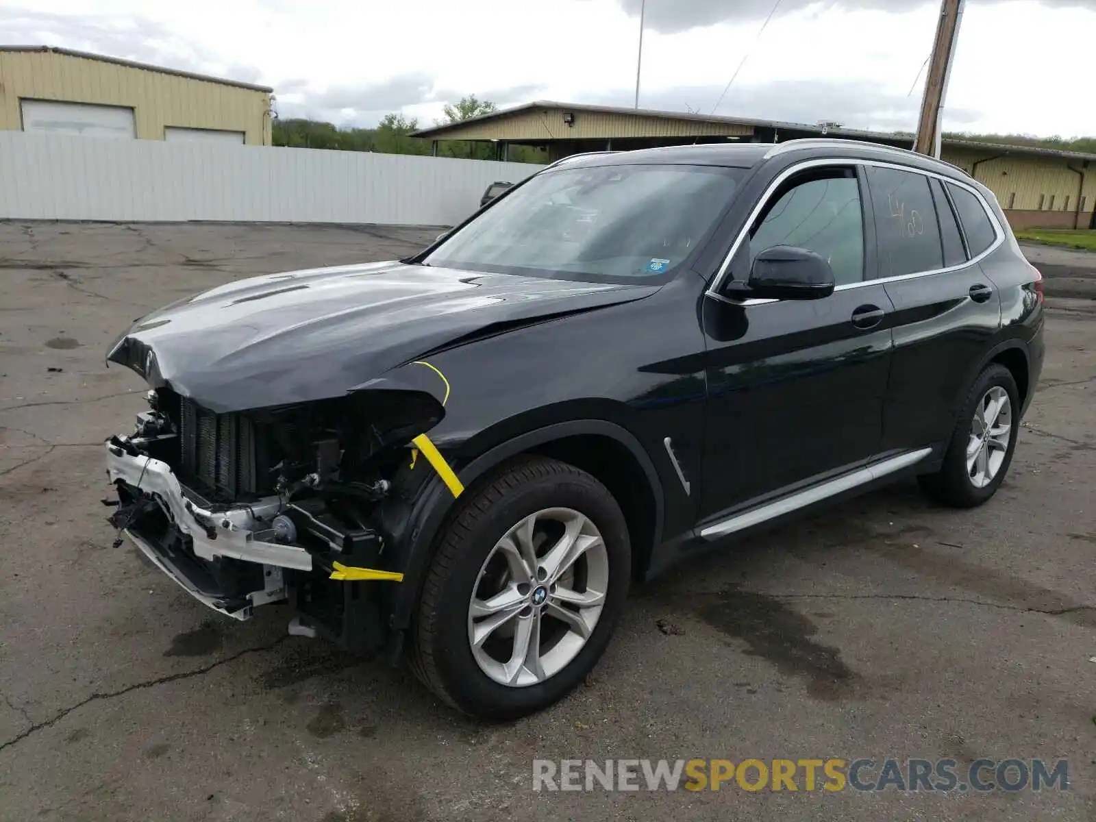 2 Photograph of a damaged car 5UXTY5C07L9C51498 BMW X3 2020