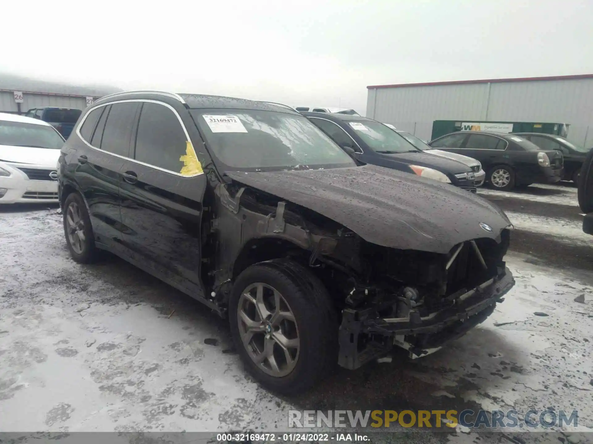 1 Photograph of a damaged car 5UXTY5C07L9C62081 BMW X3 2020