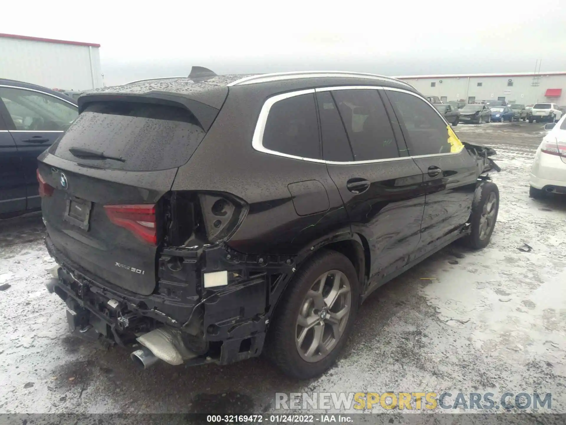 4 Фотография поврежденного автомобиля 5UXTY5C07L9C62081 BMW X3 2020