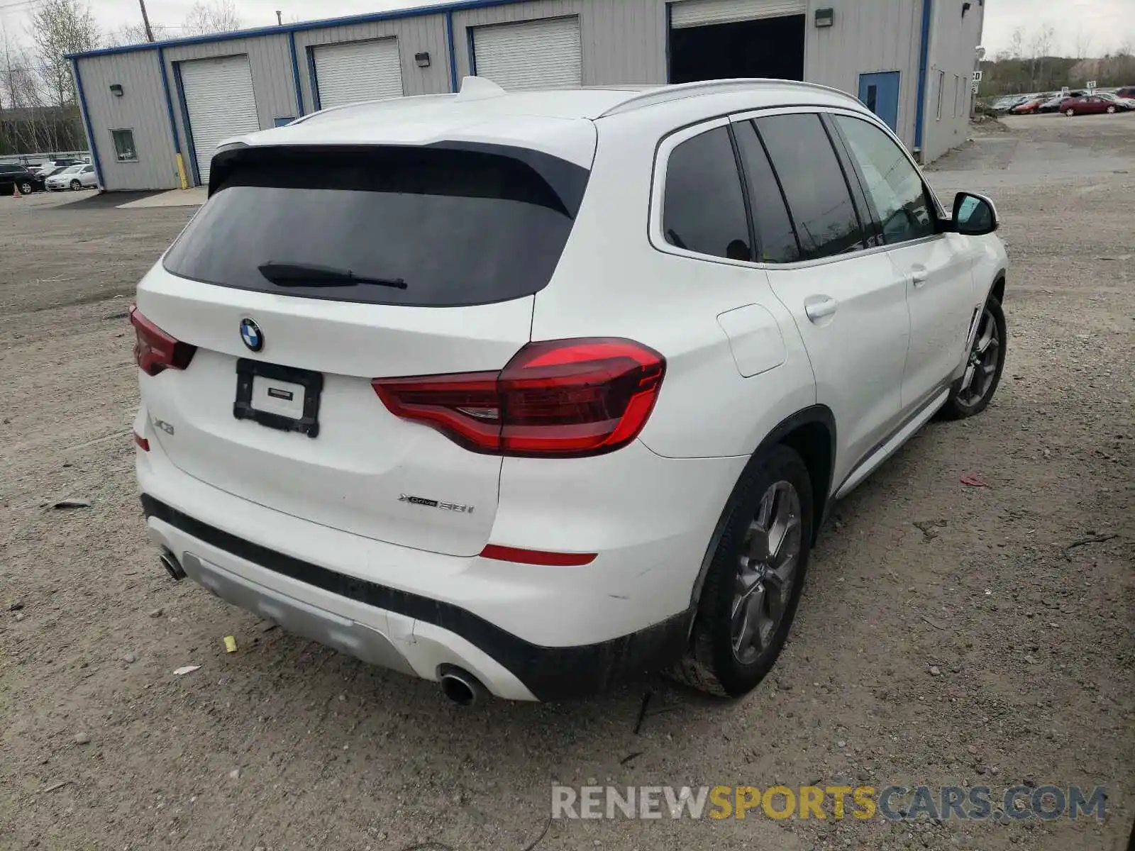 4 Фотография поврежденного автомобиля 5UXTY5C07L9C98126 BMW X3 2020