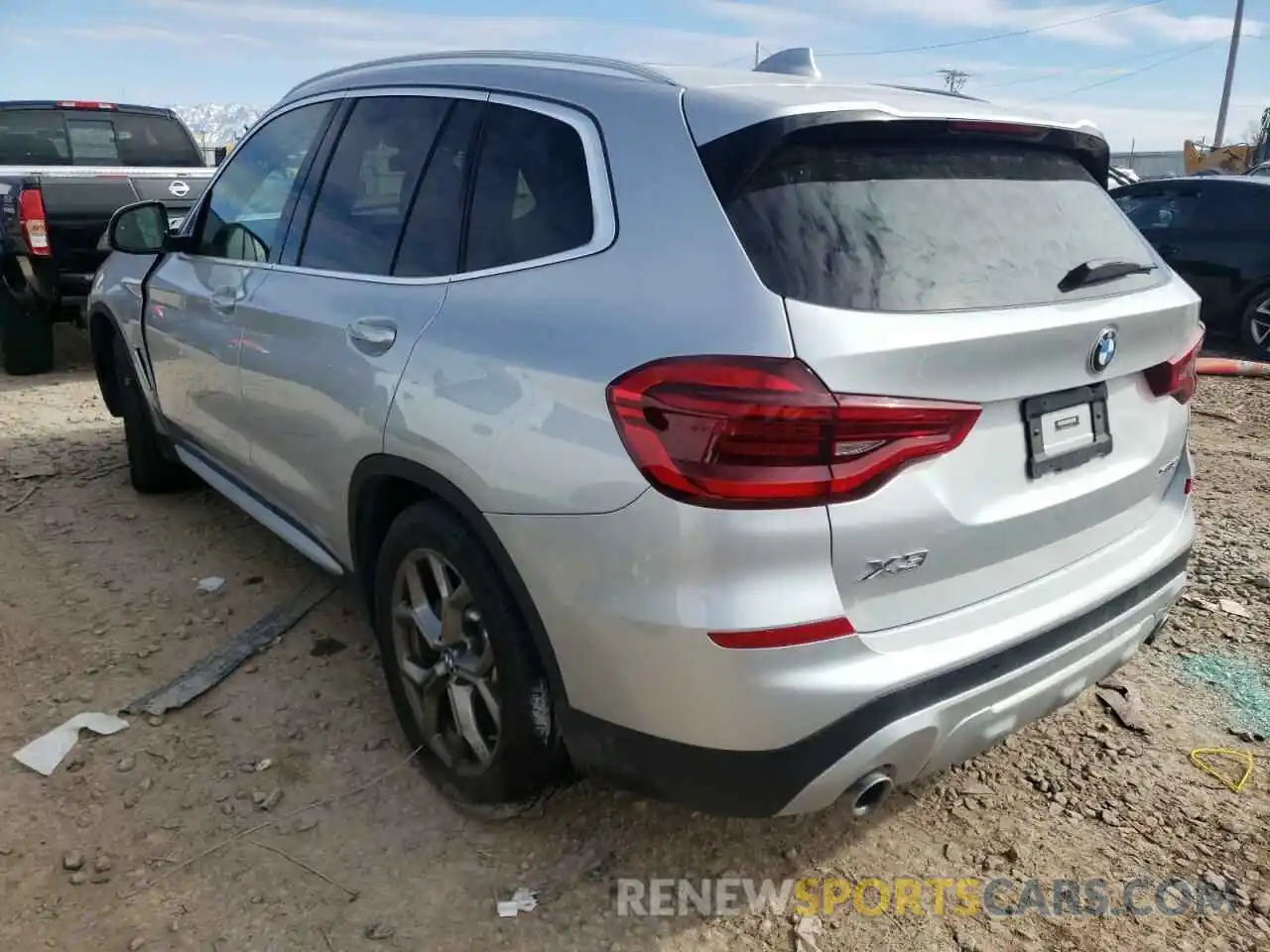 3 Фотография поврежденного автомобиля 5UXTY5C07L9D00277 BMW X3 2020