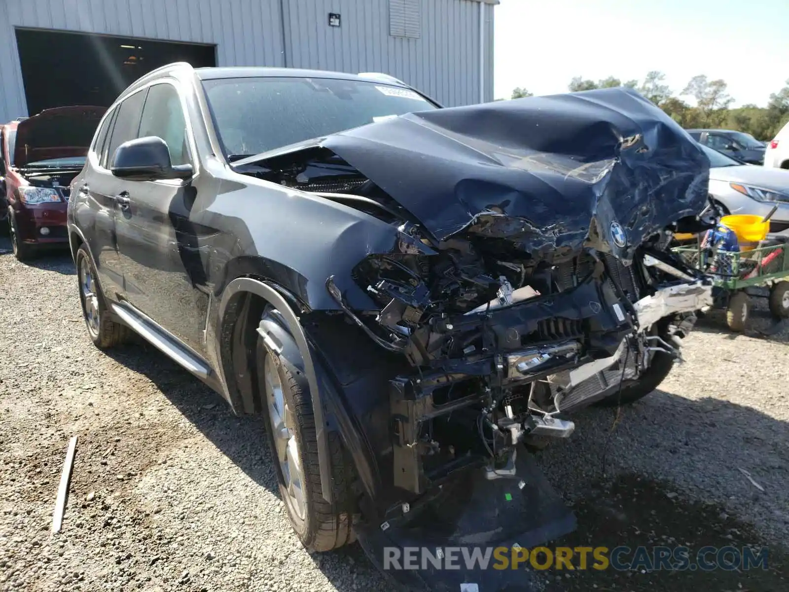 1 Photograph of a damaged car 5UXTY5C07L9D10131 BMW X3 2020