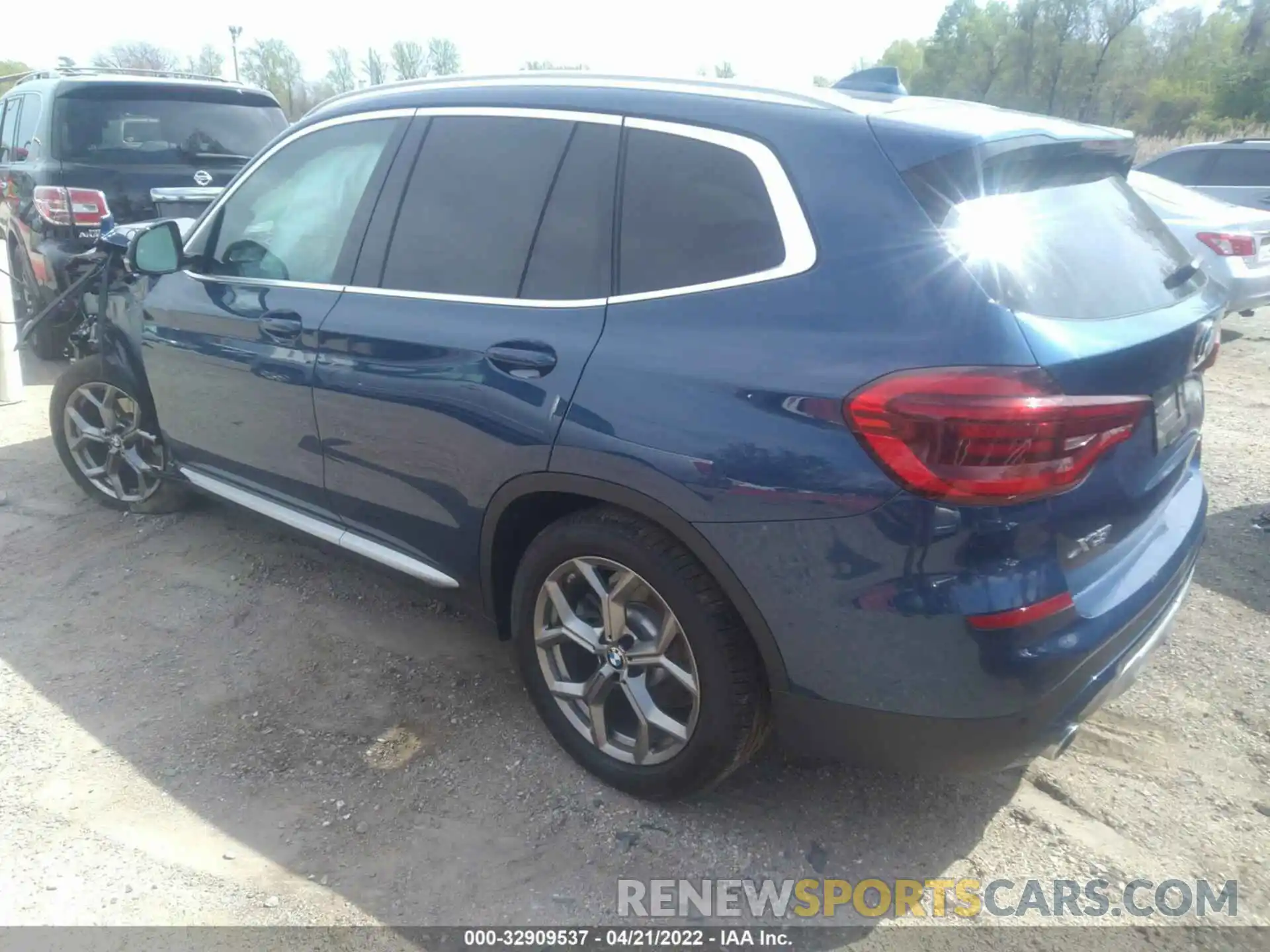 3 Фотография поврежденного автомобиля 5UXTY5C07L9D47664 BMW X3 2020