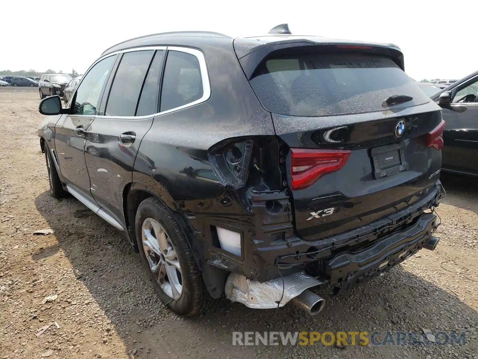 3 Photograph of a damaged car 5UXTY5C07LLE55818 BMW X3 2020