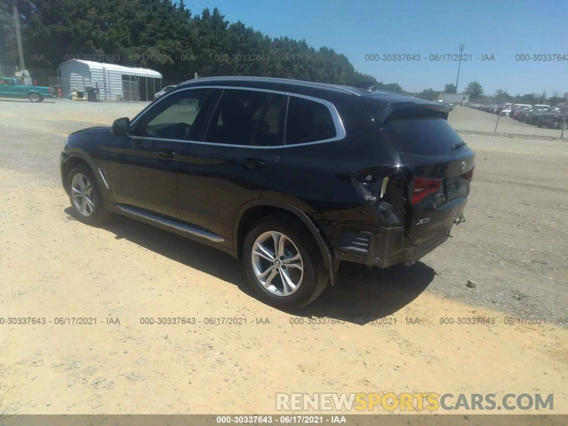 3 Photograph of a damaged car 5UXTY5C07LLT31965 BMW X3 2020