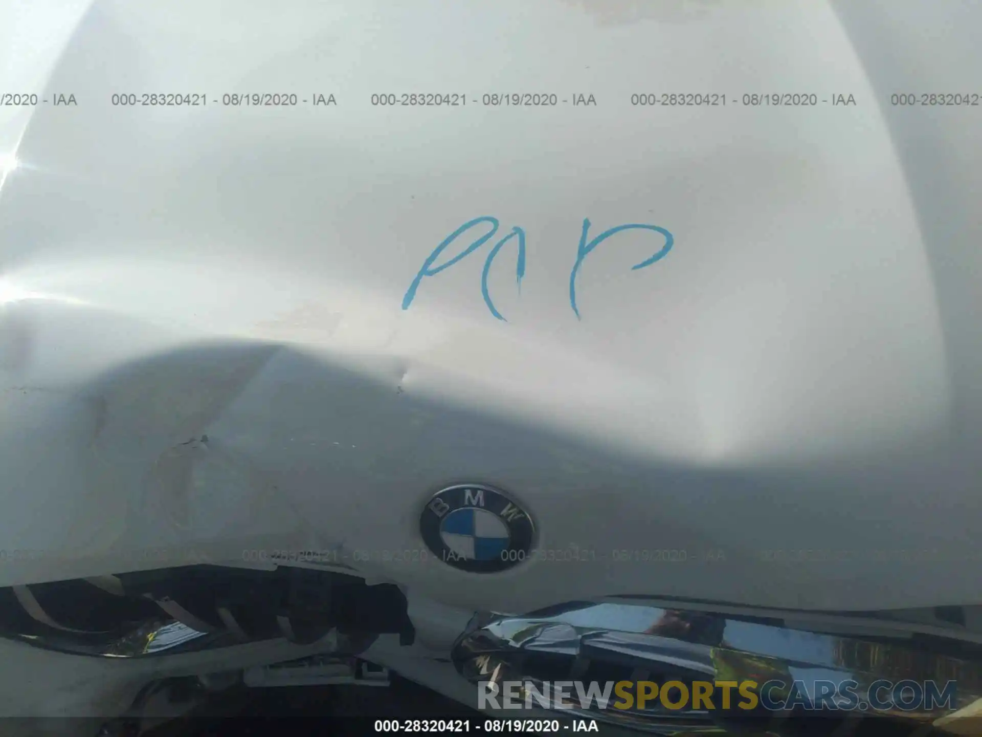 10 Photograph of a damaged car 5UXTY5C07LLT38026 BMW X3 2020