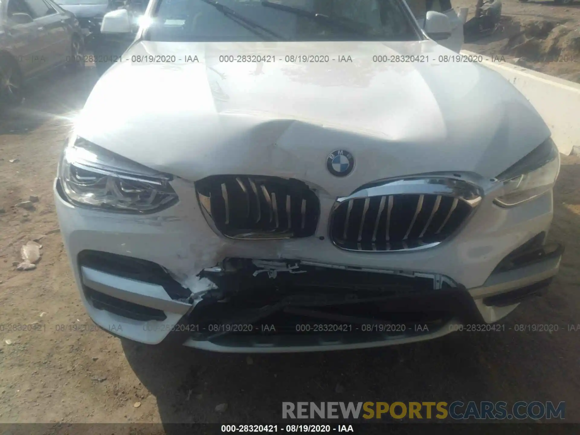 6 Photograph of a damaged car 5UXTY5C07LLT38026 BMW X3 2020