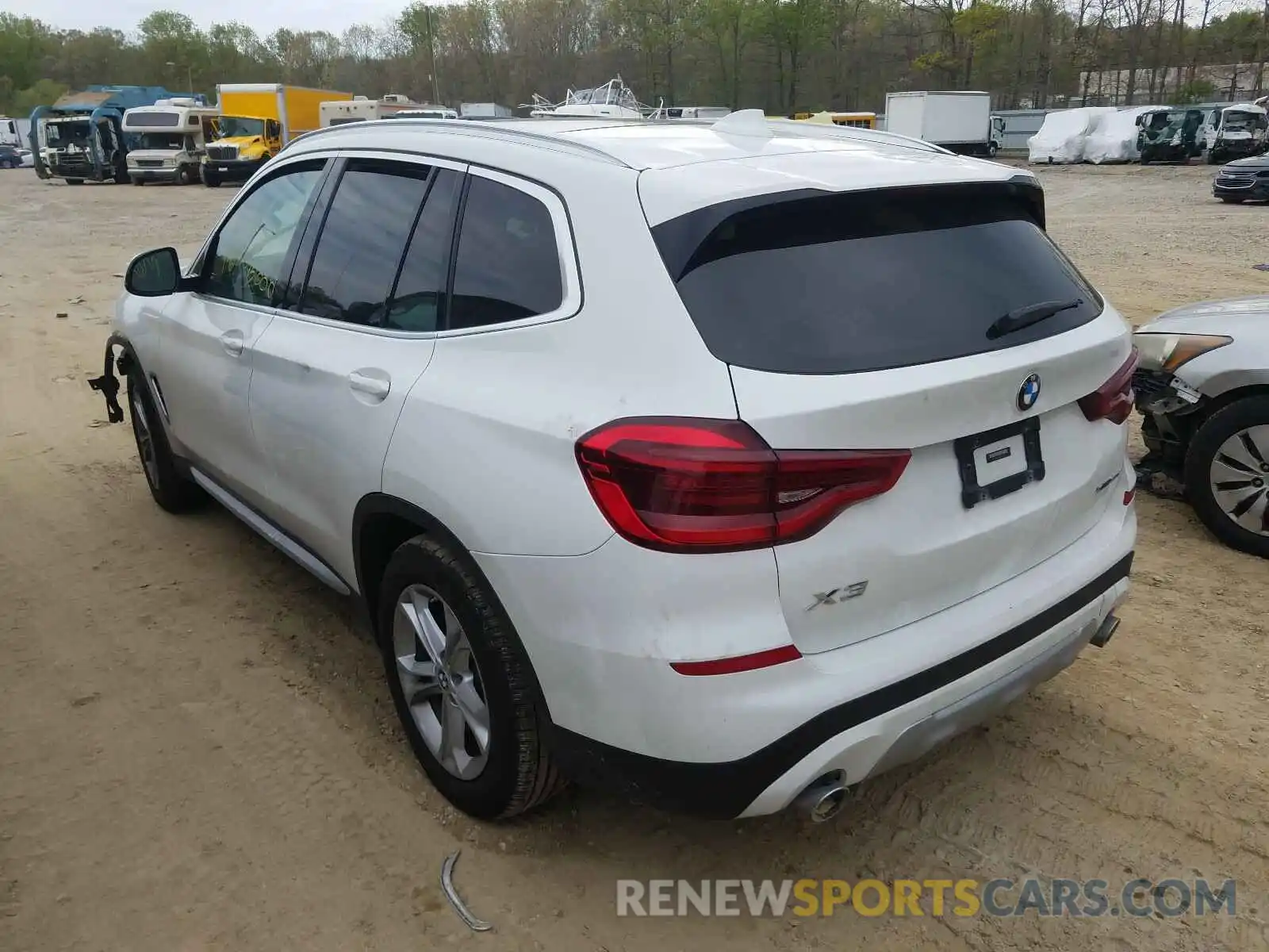 3 Фотография поврежденного автомобиля 5UXTY5C08L9B04347 BMW X3 2020