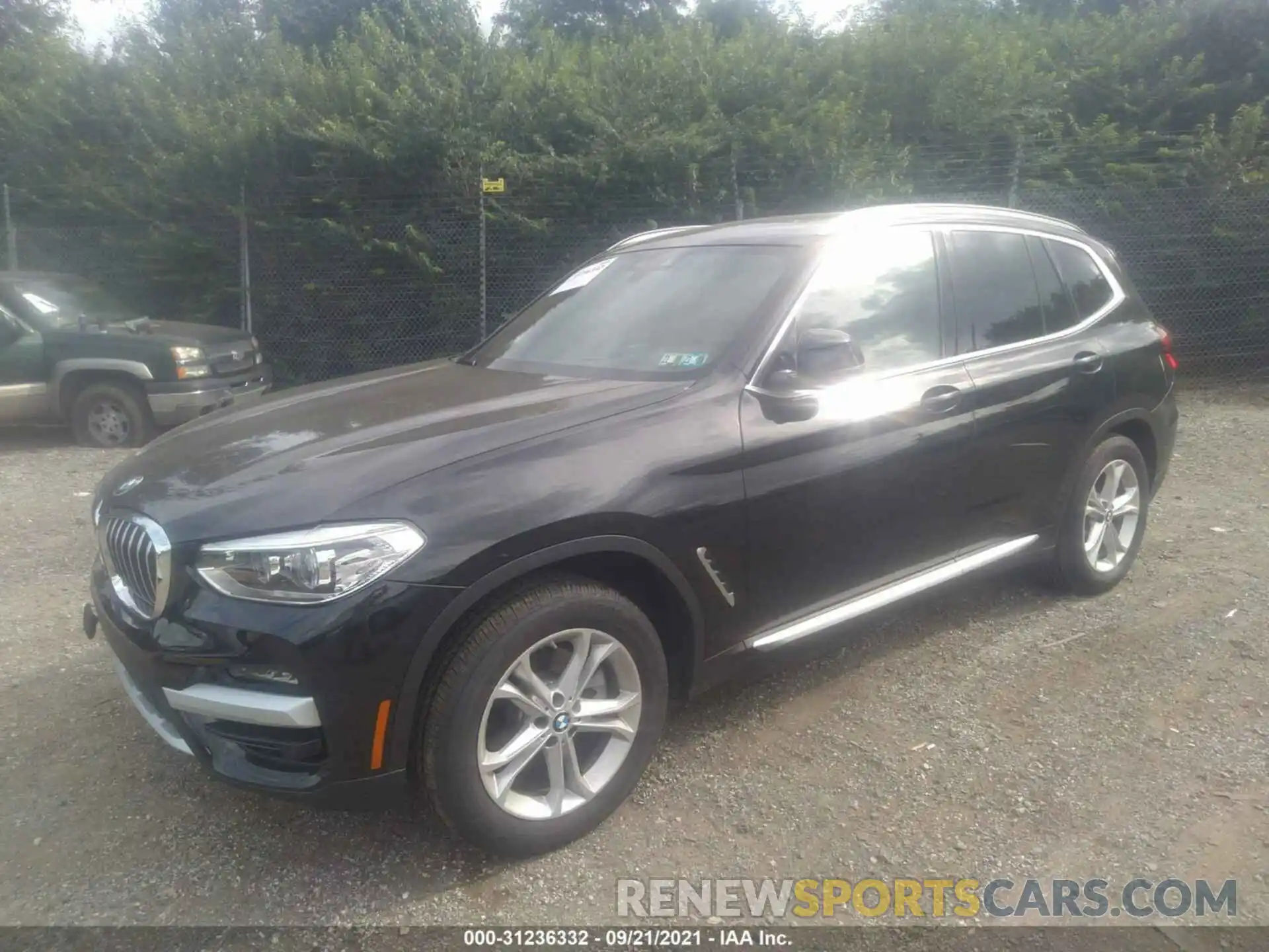 2 Photograph of a damaged car 5UXTY5C08L9B20564 BMW X3 2020