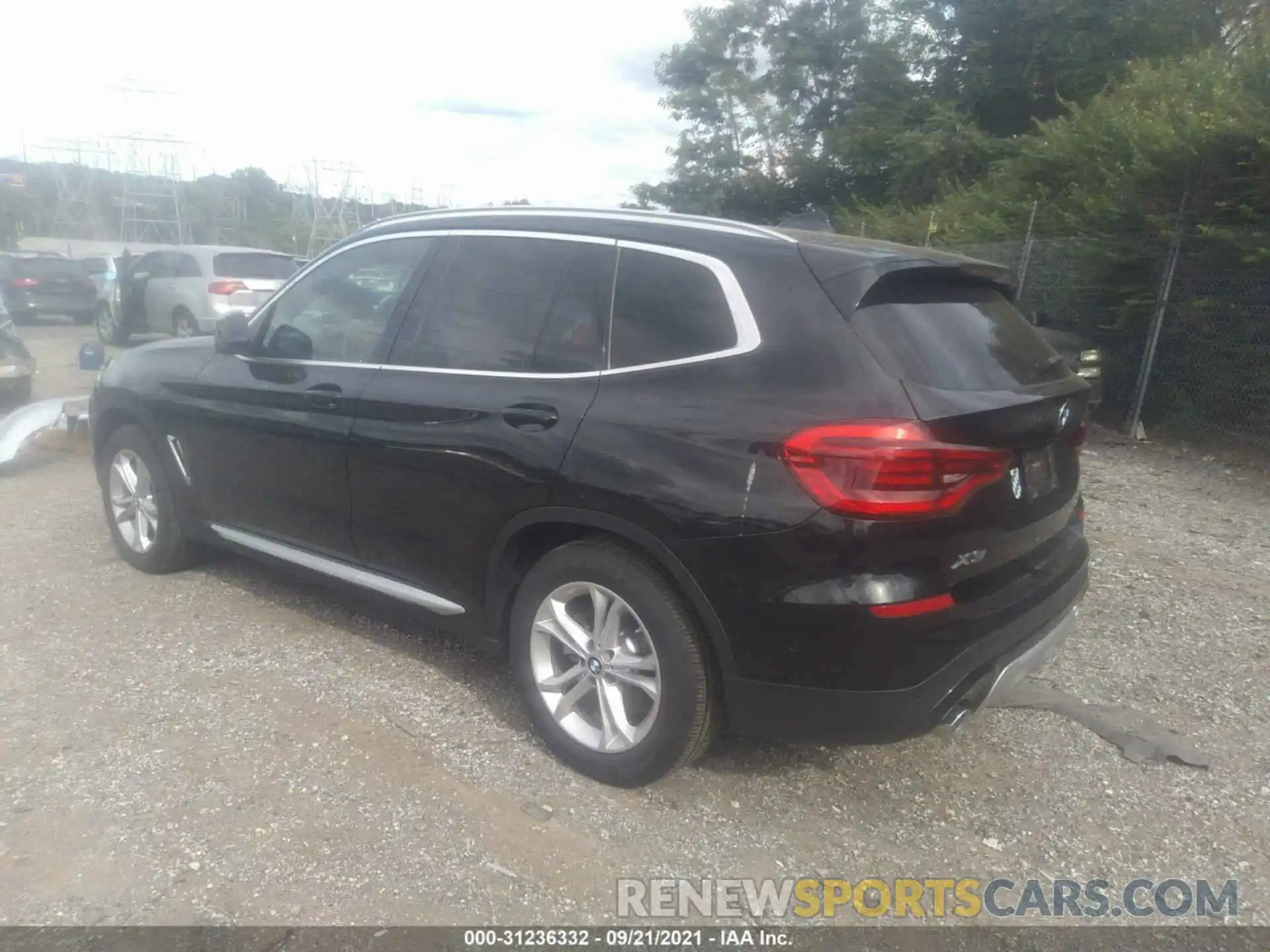 3 Photograph of a damaged car 5UXTY5C08L9B20564 BMW X3 2020