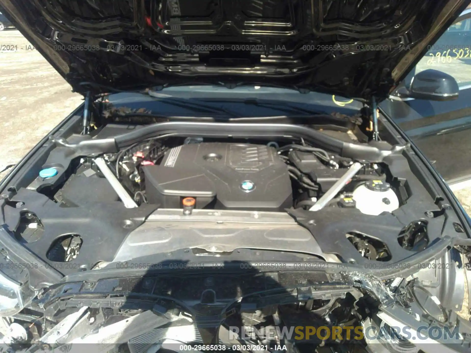 10 Фотография поврежденного автомобиля 5UXTY5C08L9C80332 BMW X3 2020