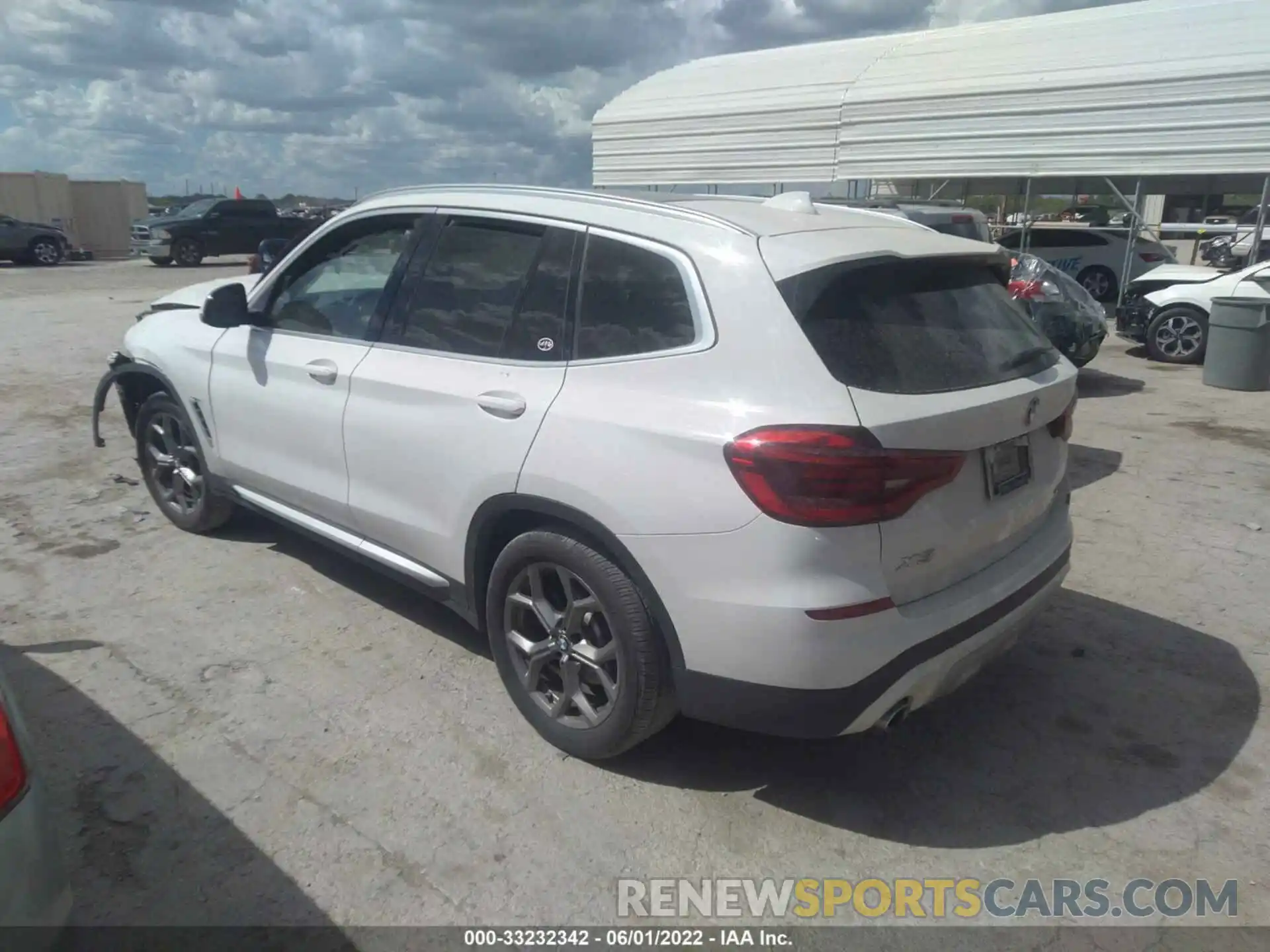 3 Photograph of a damaged car 5UXTY5C08L9D03639 BMW X3 2020