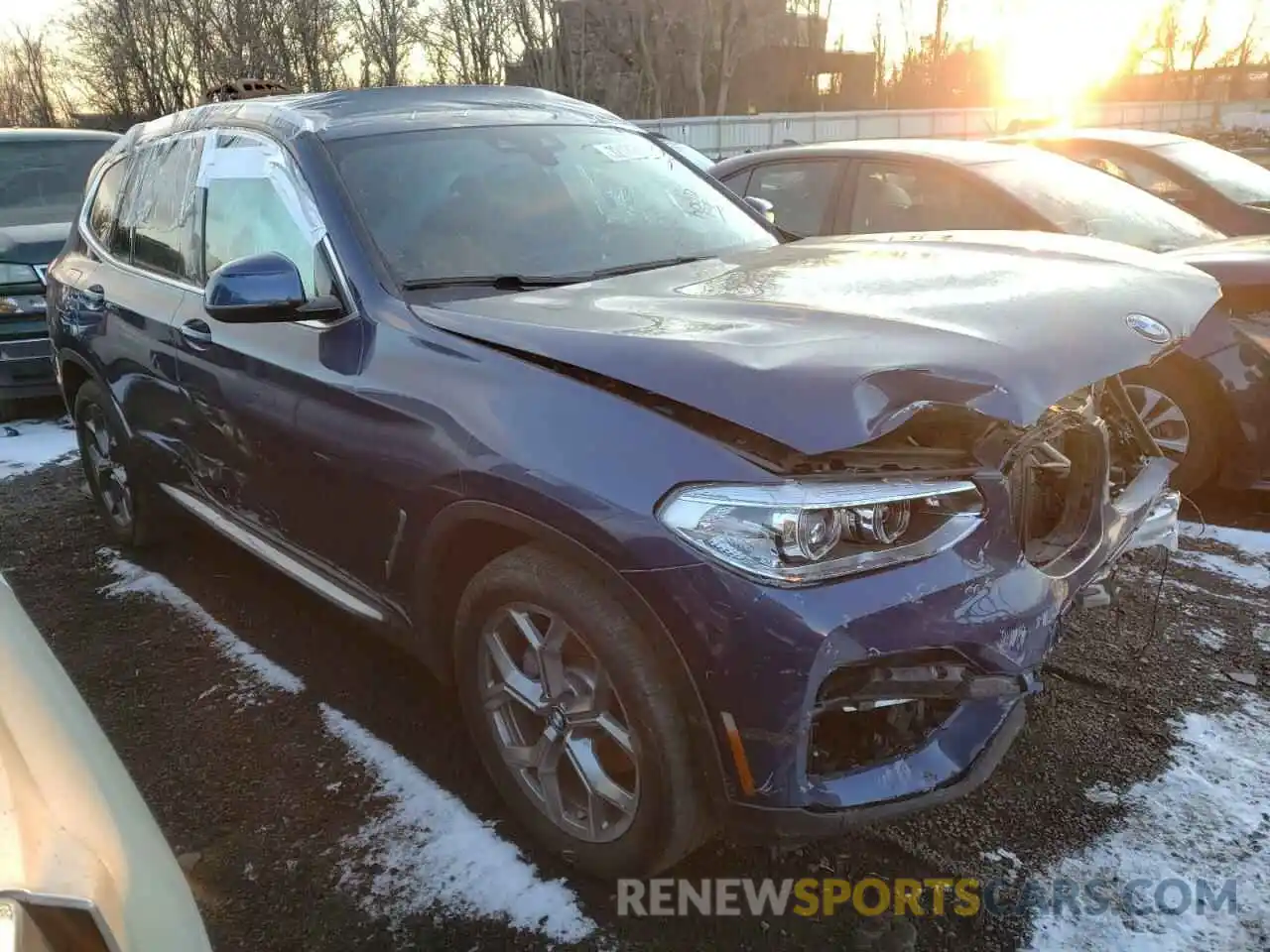 1 Photograph of a damaged car 5UXTY5C08L9D58382 BMW X3 2020