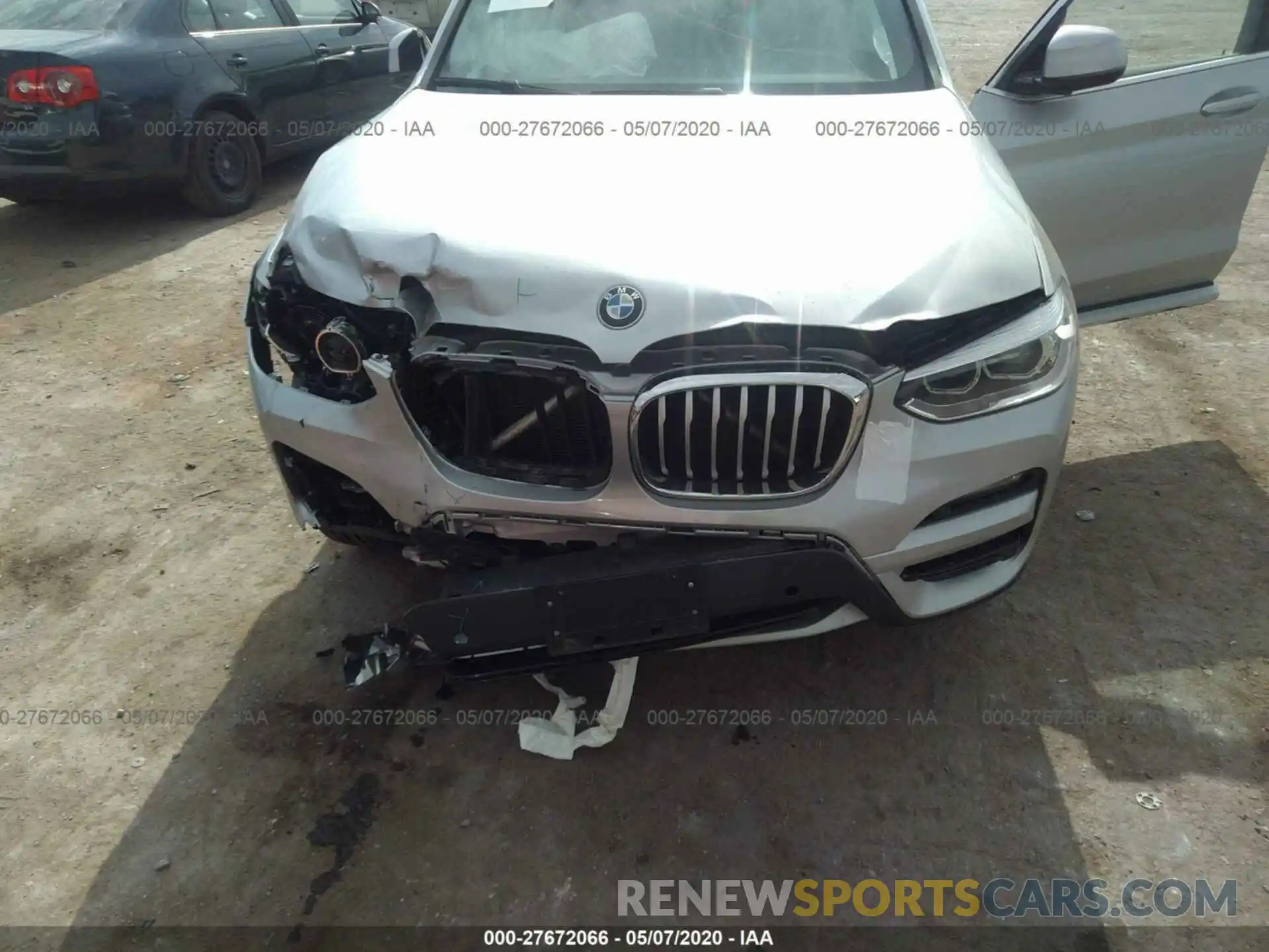 6 Photograph of a damaged car 5UXTY5C08LLT31778 BMW X3 2020