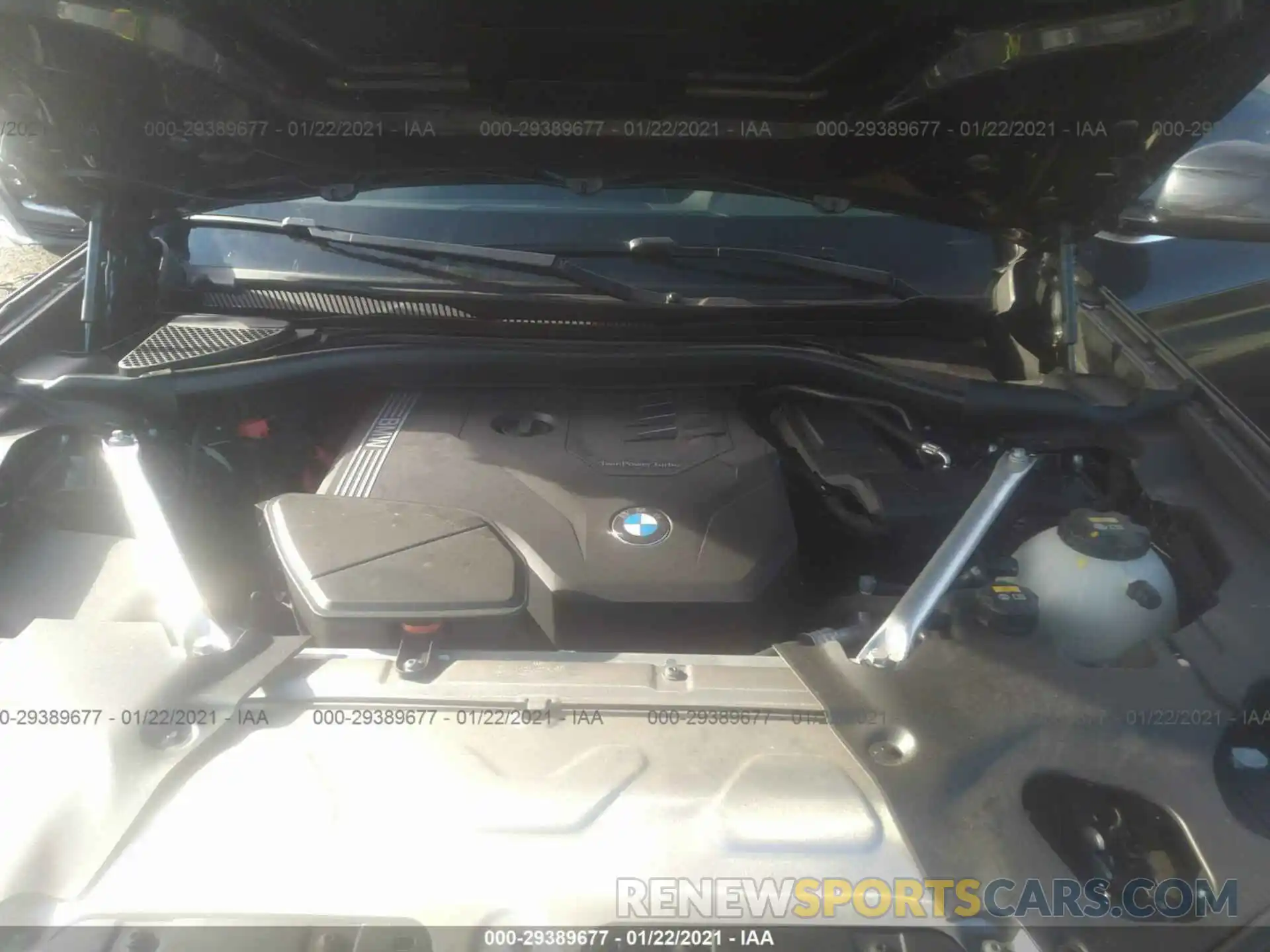 10 Photograph of a damaged car 5UXTY5C08LLT37872 BMW X3 2020