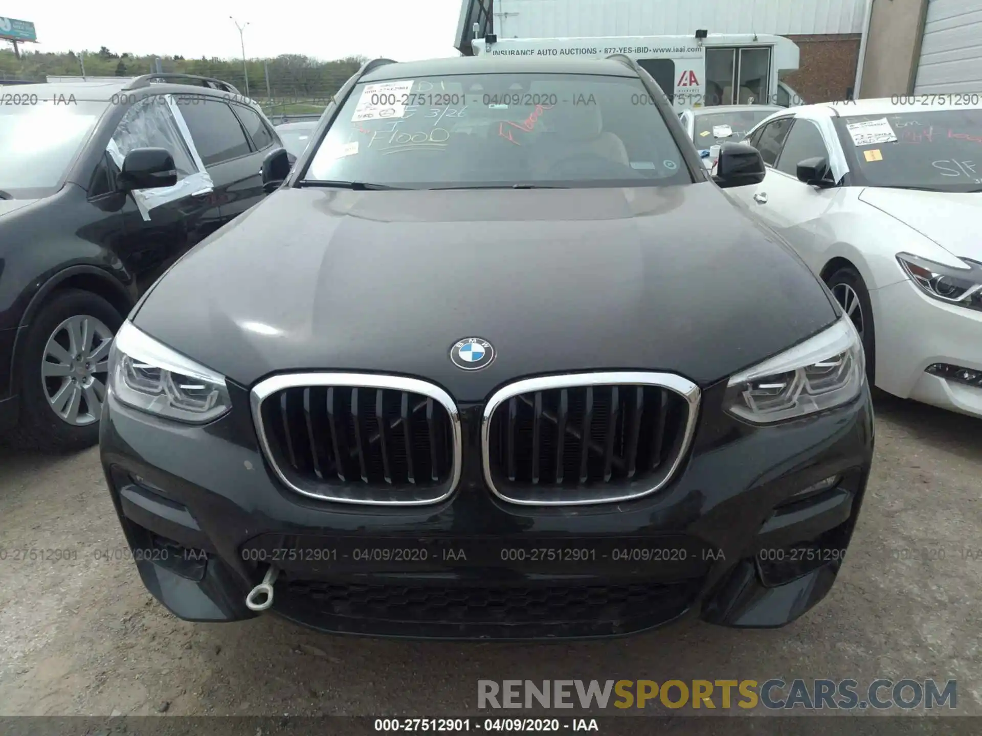 6 Photograph of a damaged car 5UXTY5C09L9B37535 BMW X3 2020