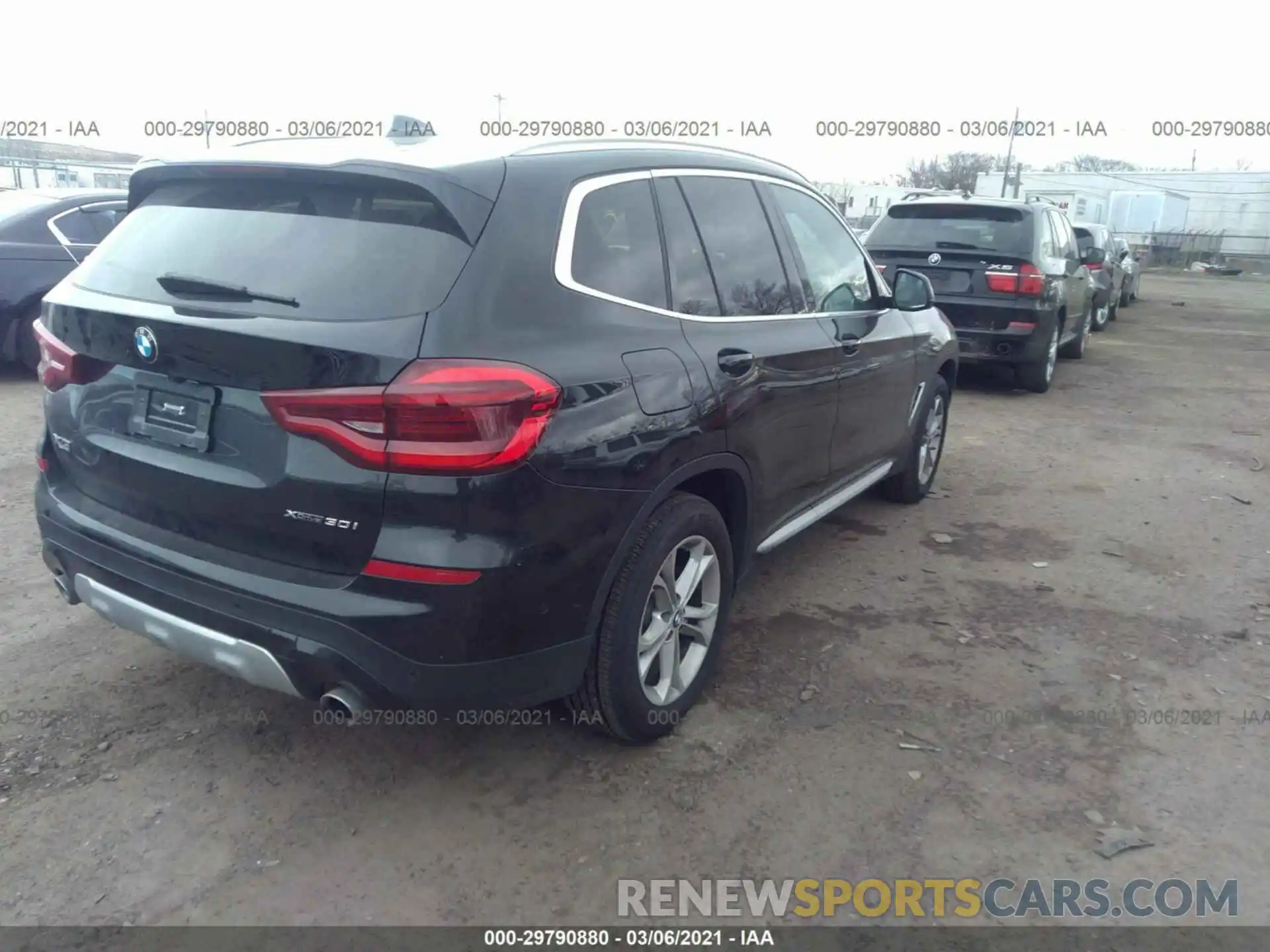 4 Фотография поврежденного автомобиля 5UXTY5C09L9B76870 BMW X3 2020