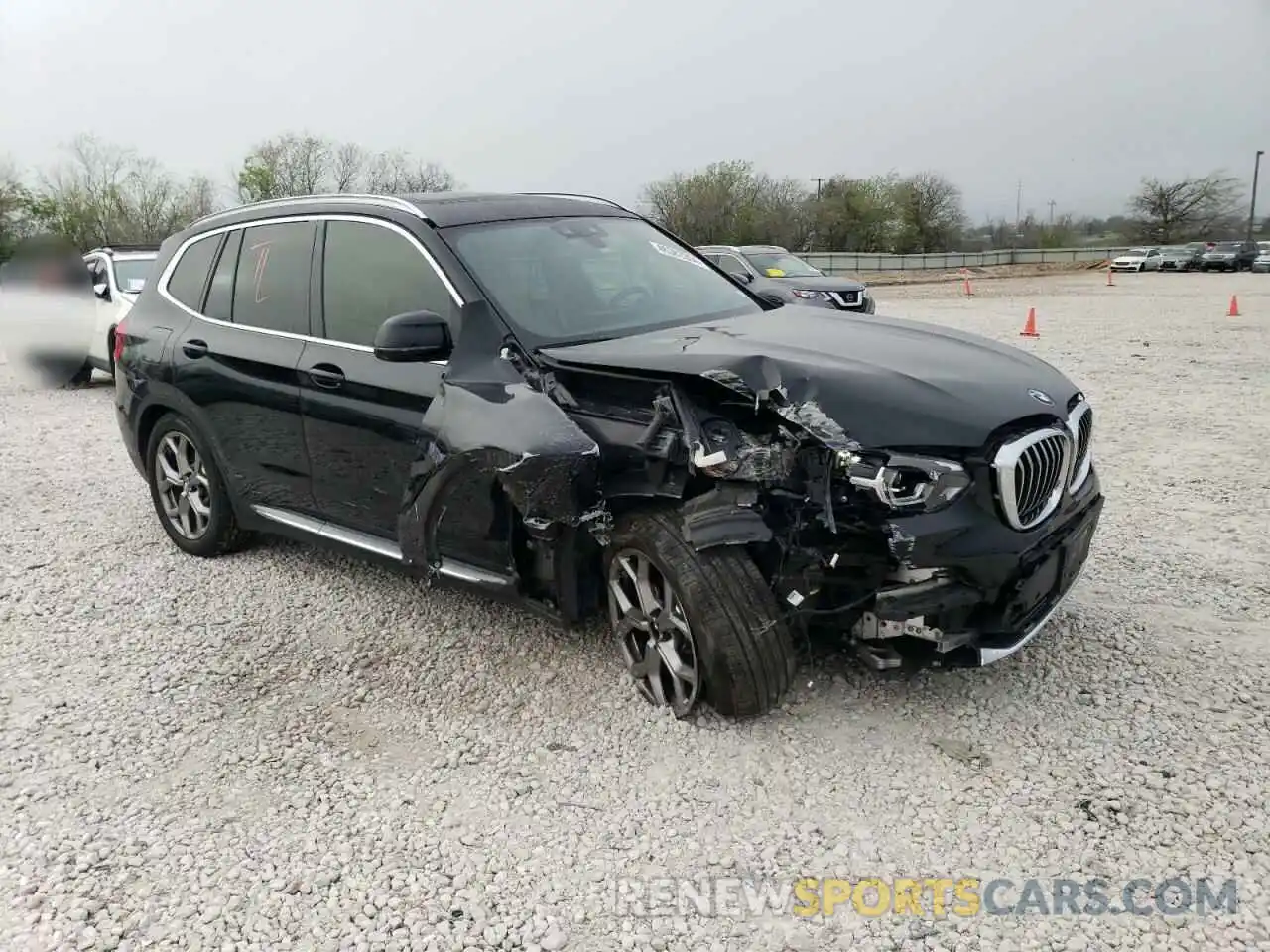 4 Photograph of a damaged car 5UXTY5C09L9B87948 BMW X3 2020