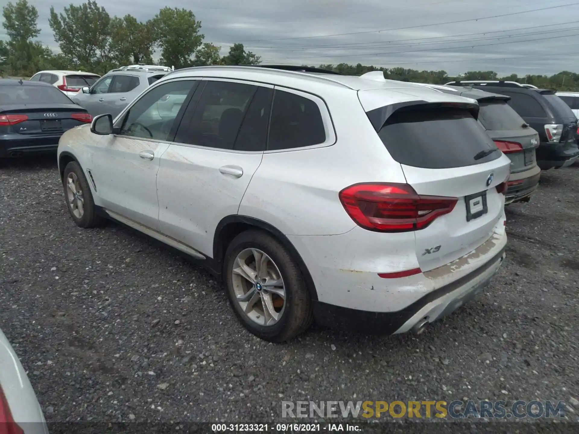 3 Фотография поврежденного автомобиля 5UXTY5C09L9B90462 BMW X3 2020