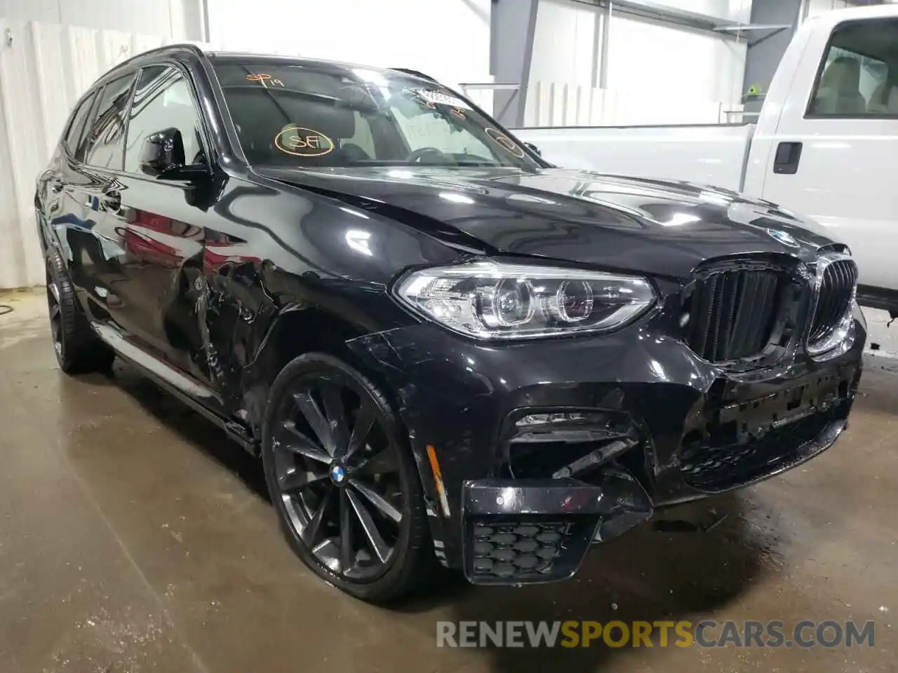 1 Photograph of a damaged car 5UXTY5C09L9B90588 BMW X3 2020