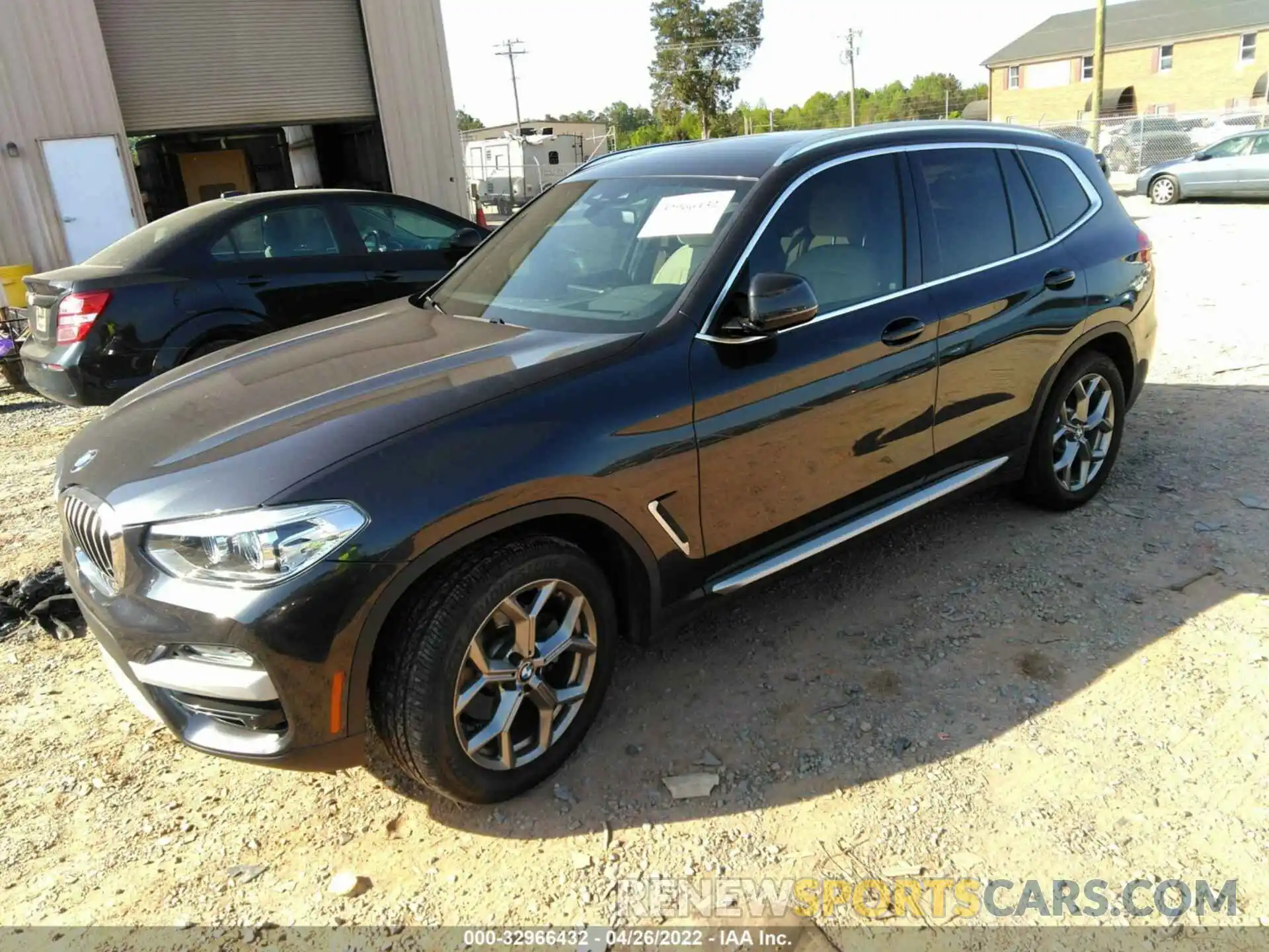 2 Фотография поврежденного автомобиля 5UXTY5C09L9C54077 BMW X3 2020