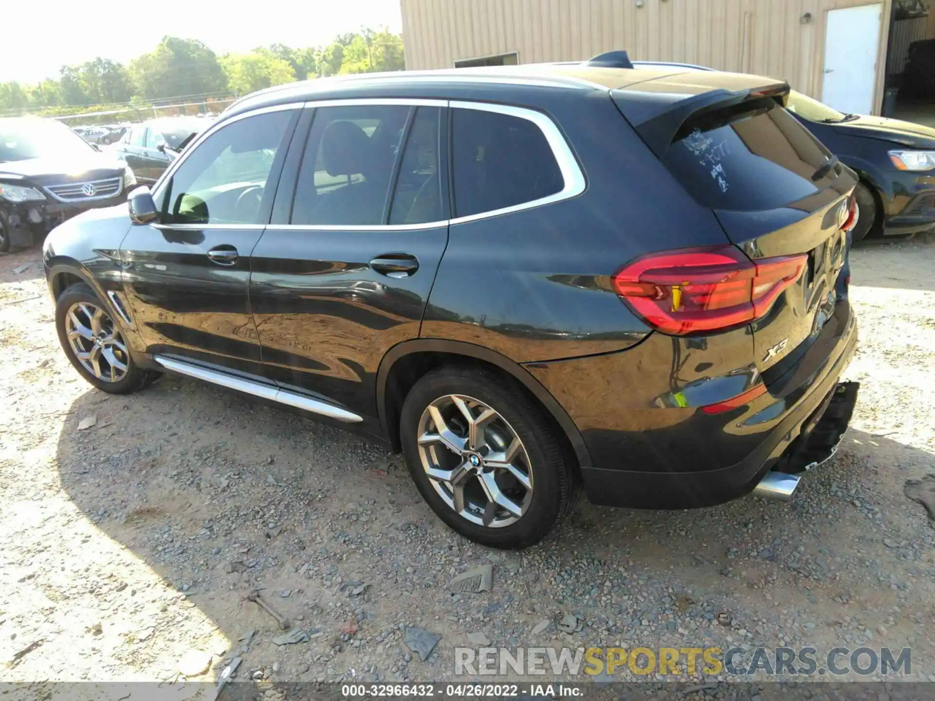 3 Фотография поврежденного автомобиля 5UXTY5C09L9C54077 BMW X3 2020