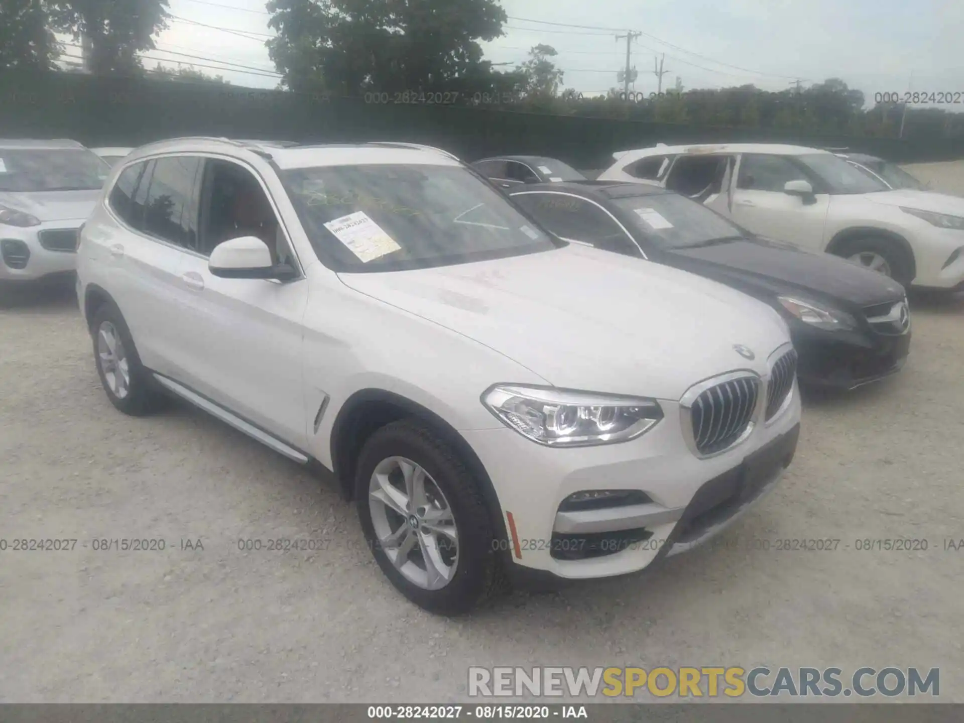 1 Photograph of a damaged car 5UXTY5C09L9C98709 BMW X3 2020